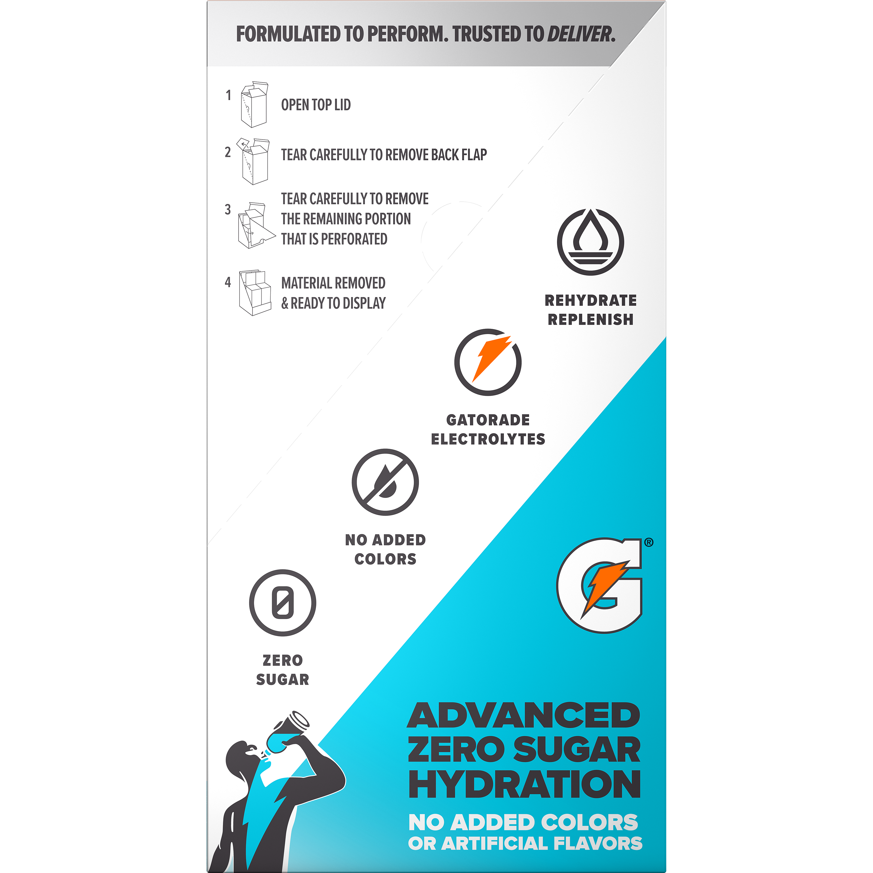 Gatorade, Zero, Glacier Freeze, Zero Sugar Thirst Quencher Powder thumbnail