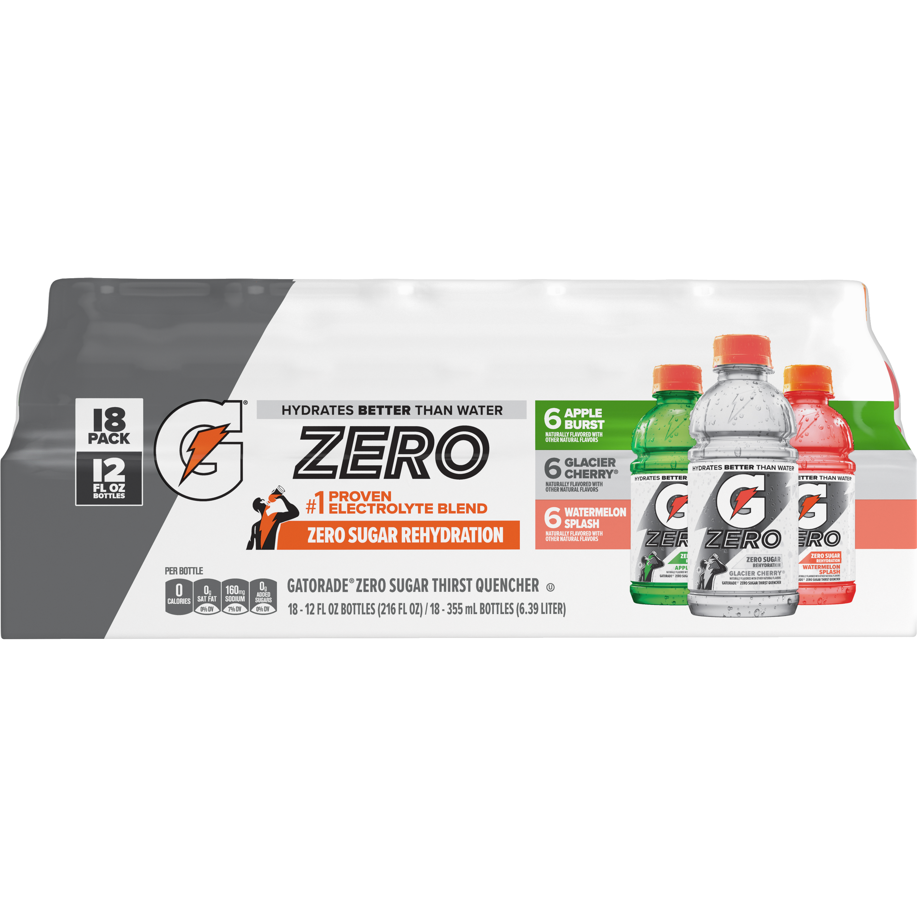 Gatorade, Zero, Zero Sugar Thirst Quencher Variety Pack