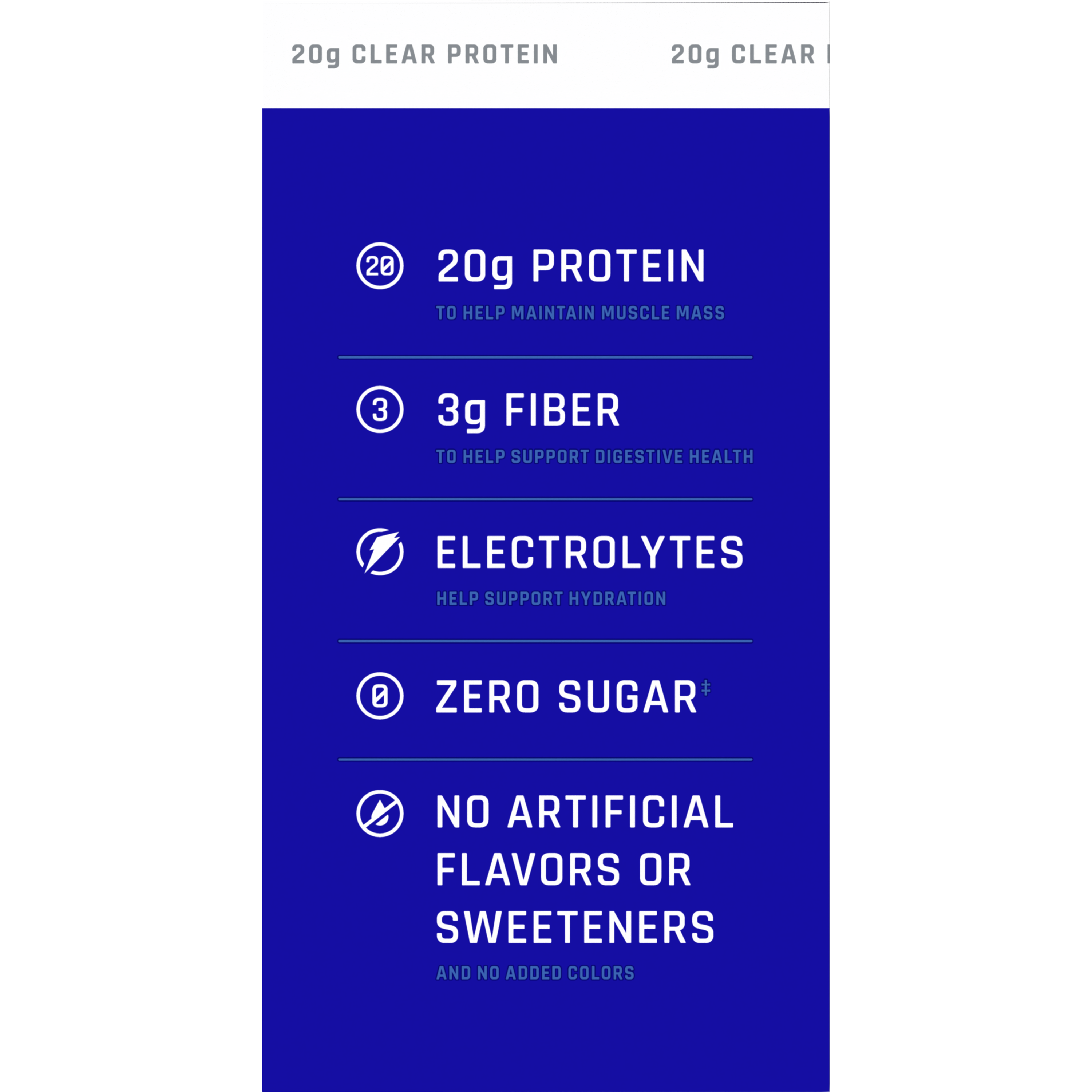 Propel, Clear Protein, Watermelon Flavored, Protein Water Beverage Mix thumbnail