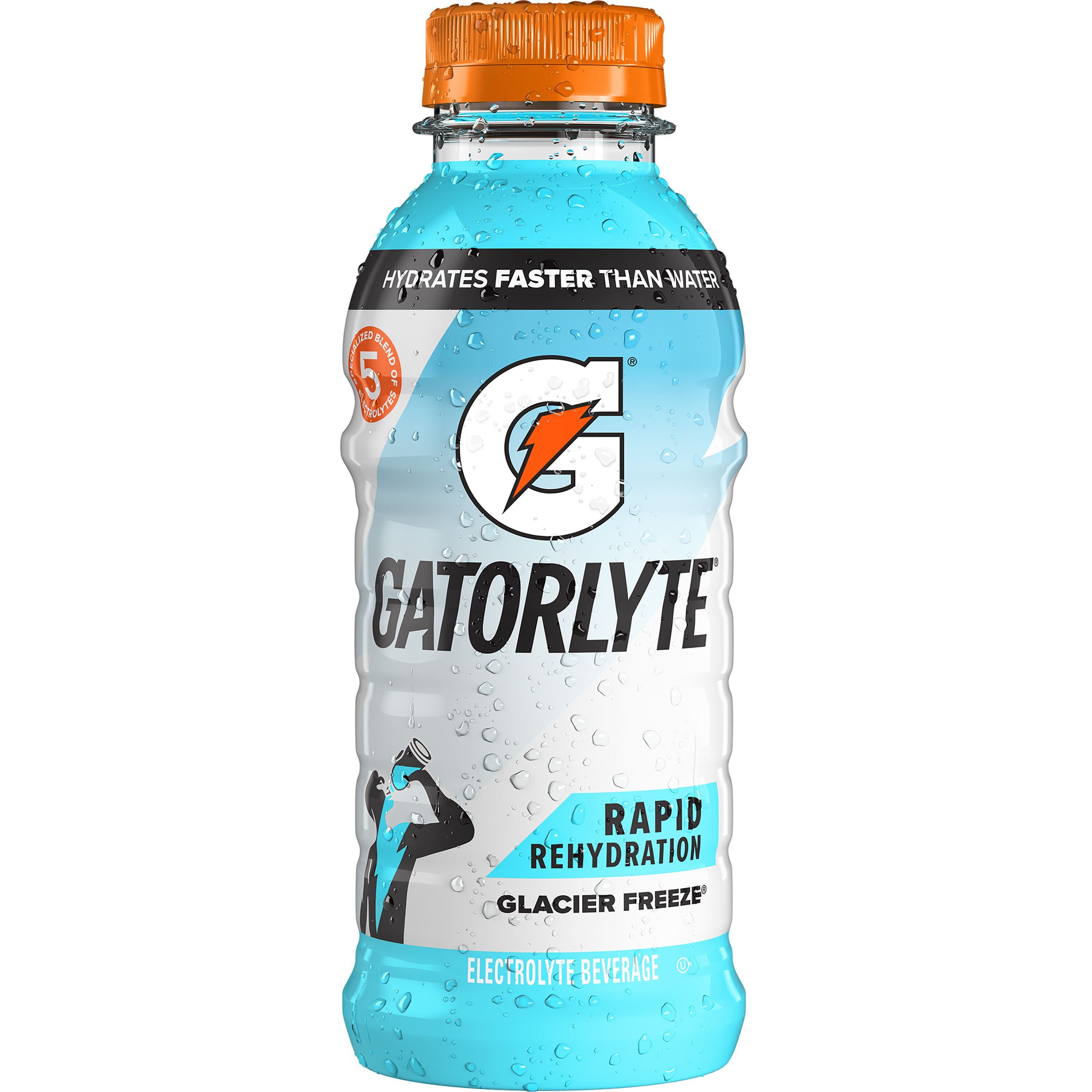 Gatorade, Gatorlyte, Rapid Rehydration, Glacier Freeze, Electrolyte Beverage thumbnail