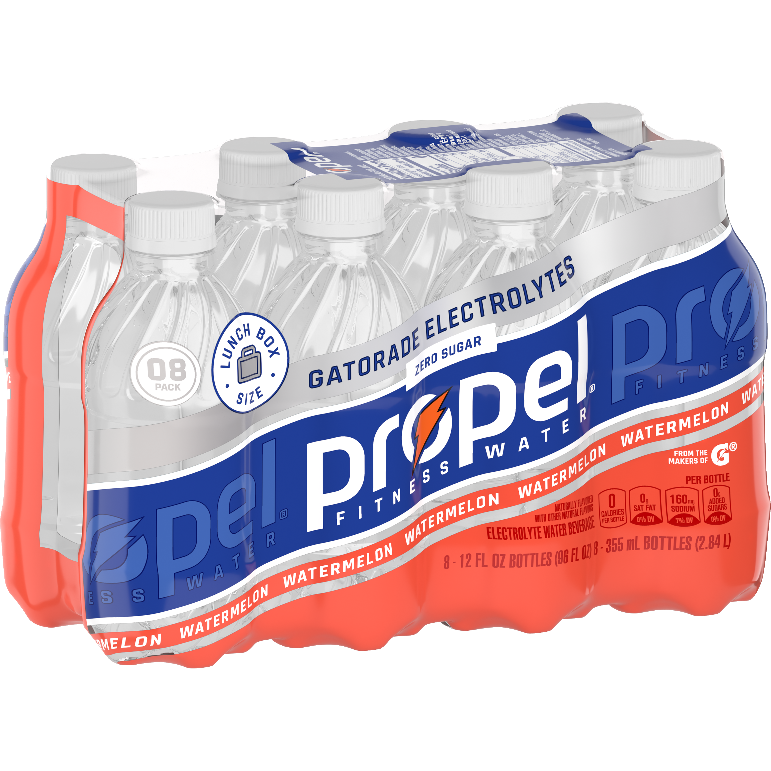 Propel, Zero Sugar, Watermelon Flavored, Electrolyte Water Beverage thumbnail