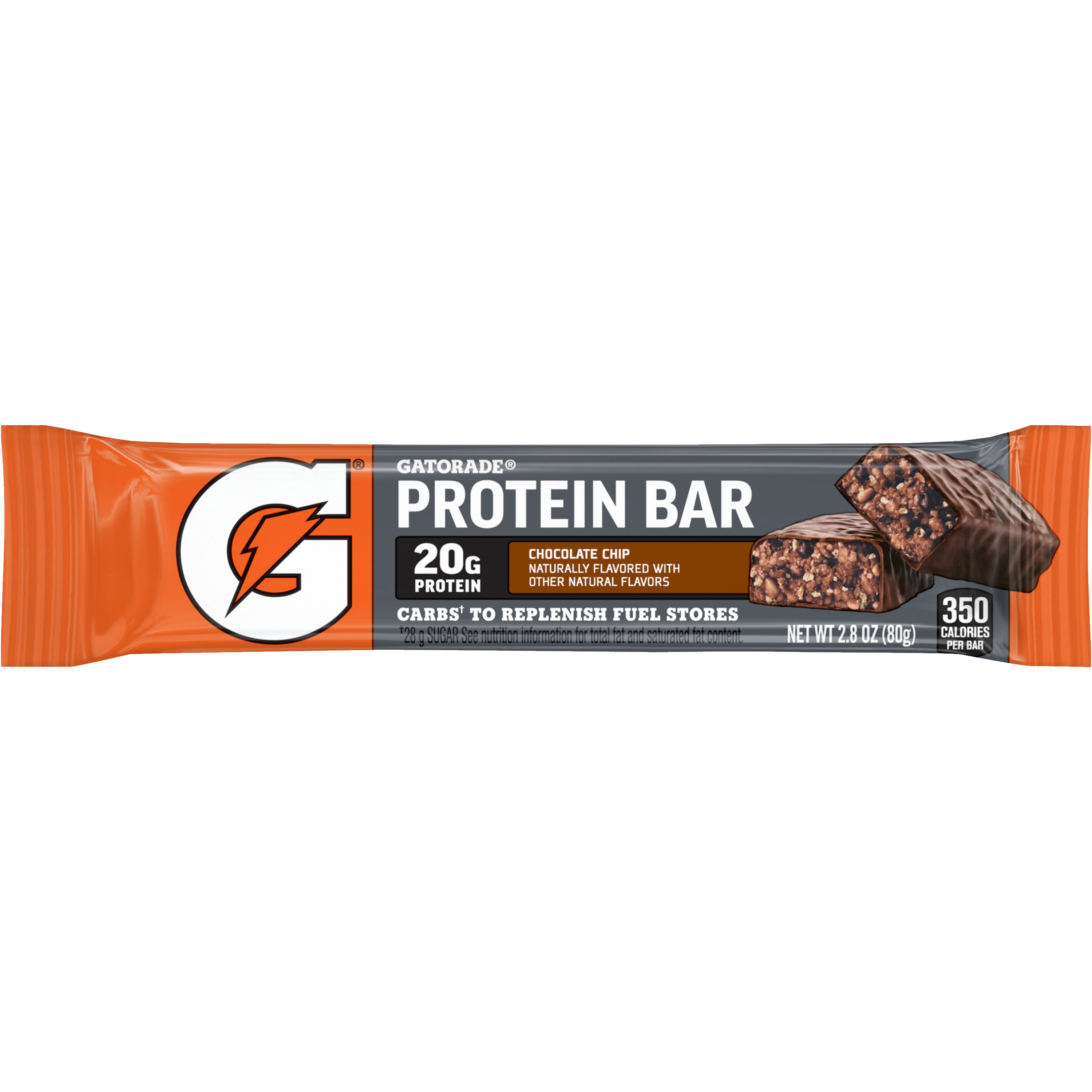 Gatorade, Chocolate Chip Flavored, Protein Bar thumbnail