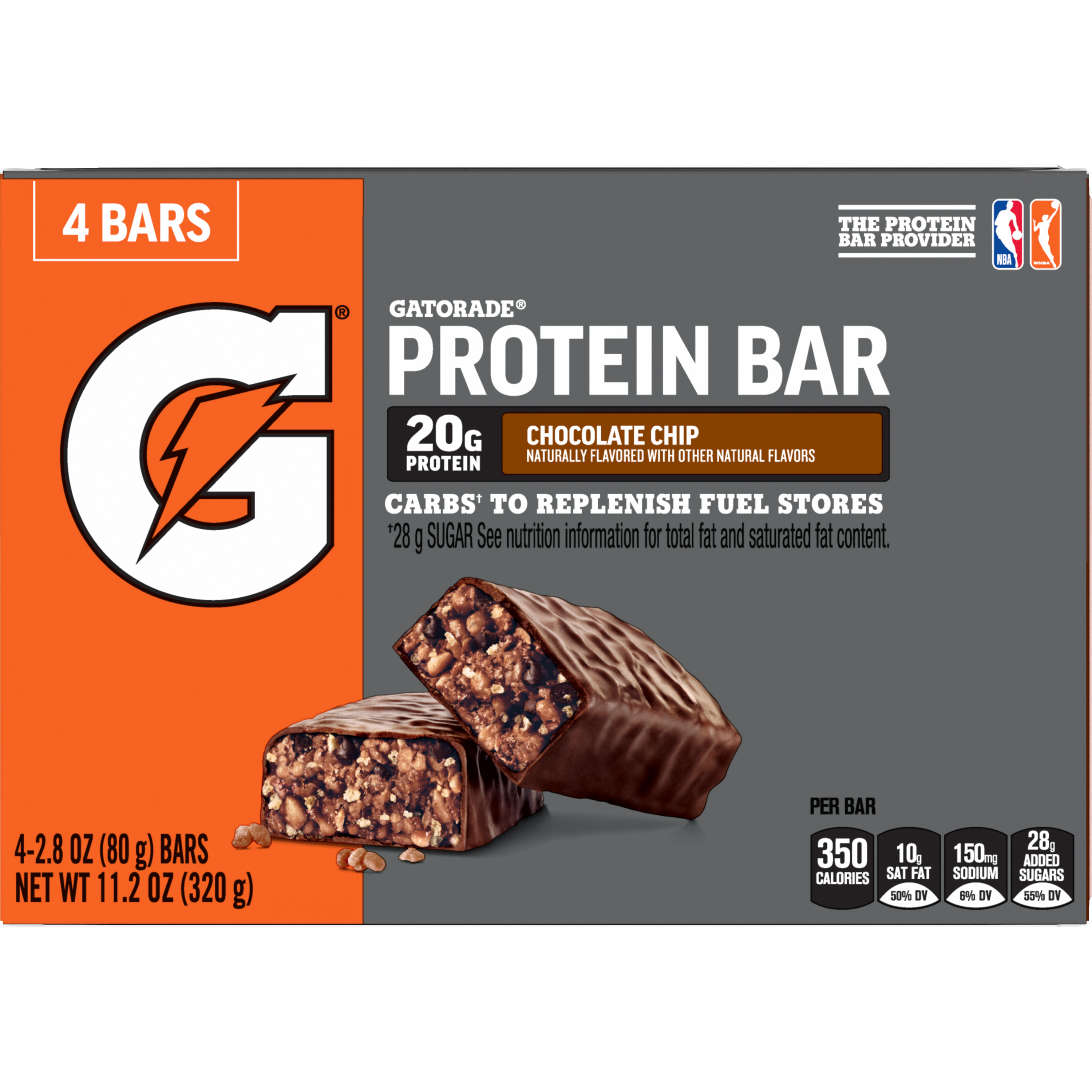 Gatorade, Chocolate Chip Flavored, Protein Bar thumbnail