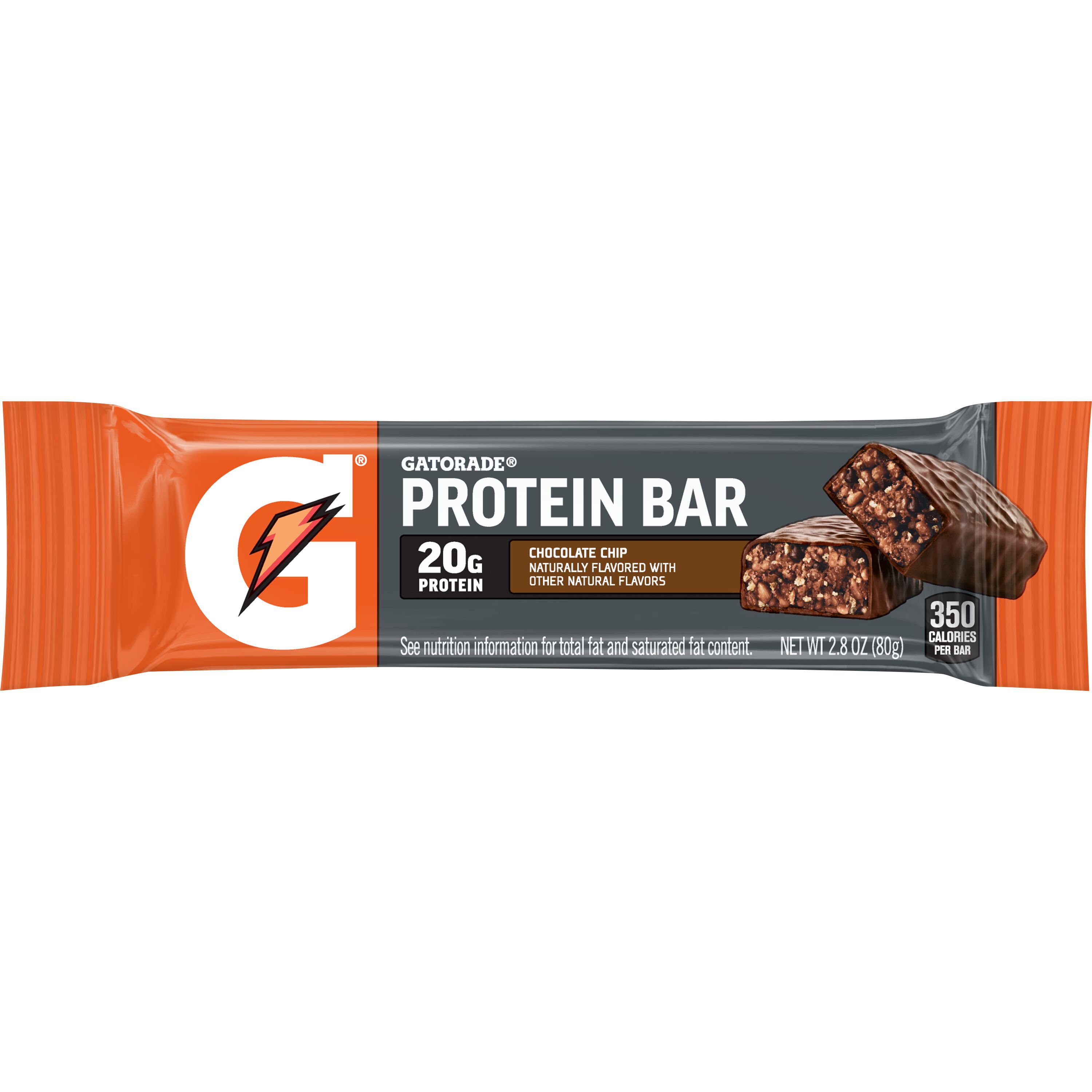 Gatorade, Chocolate Chip Flavored, Protein Bar thumbnail