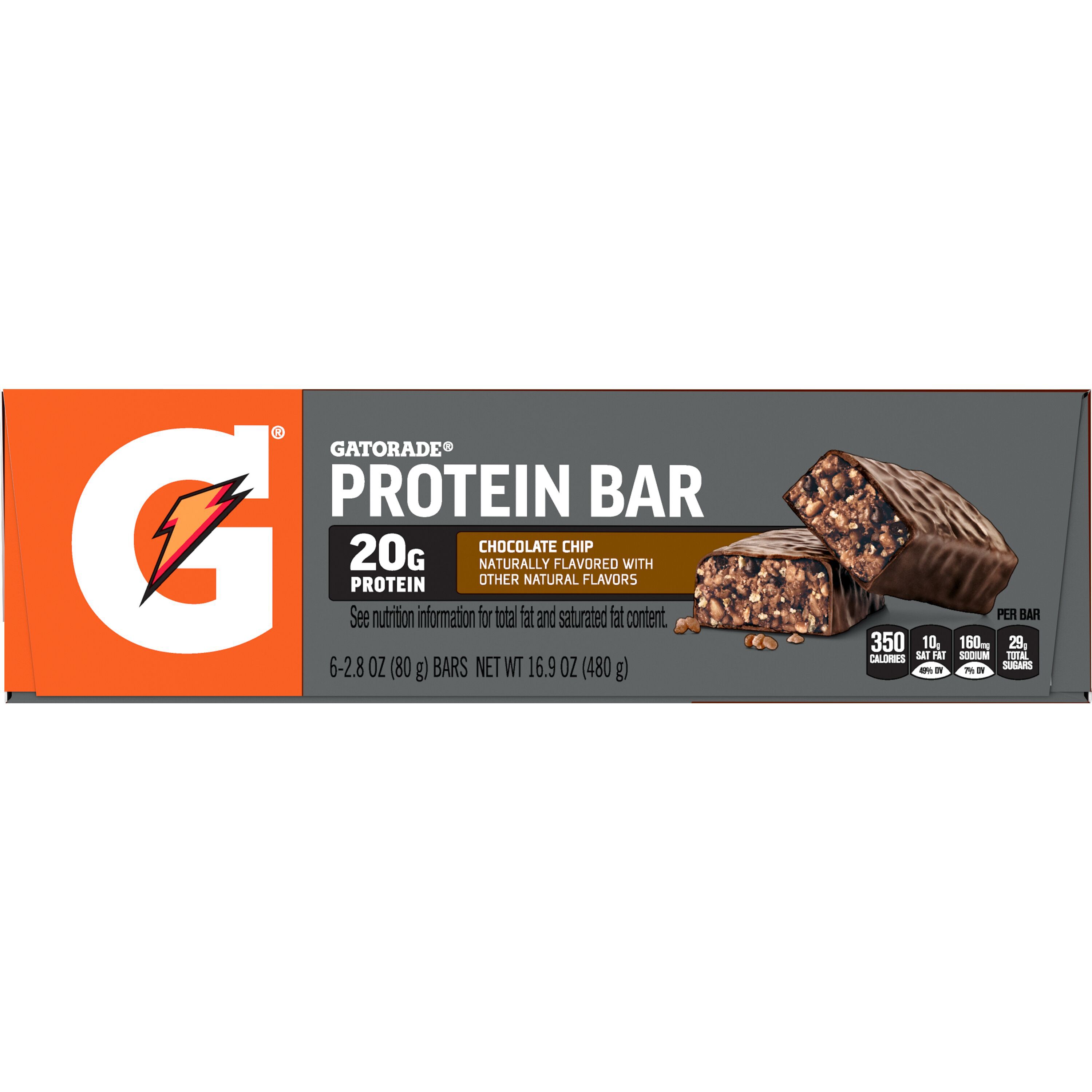Gatorade, Chocolate Chip Flavored, Protein Bar thumbnail