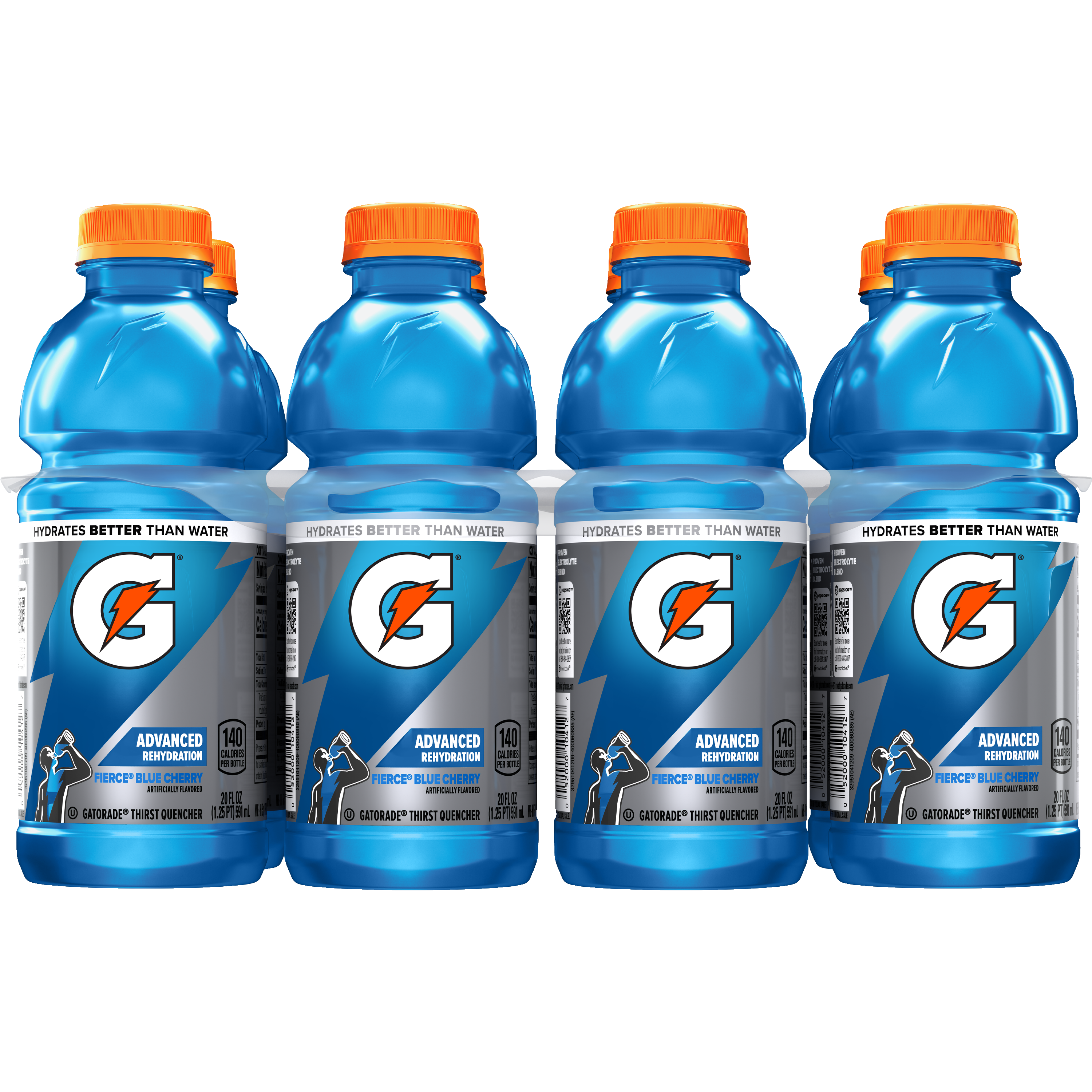 Gatorade, Fierce Blue Cherry Artificially Flavored, Thirst Quencher