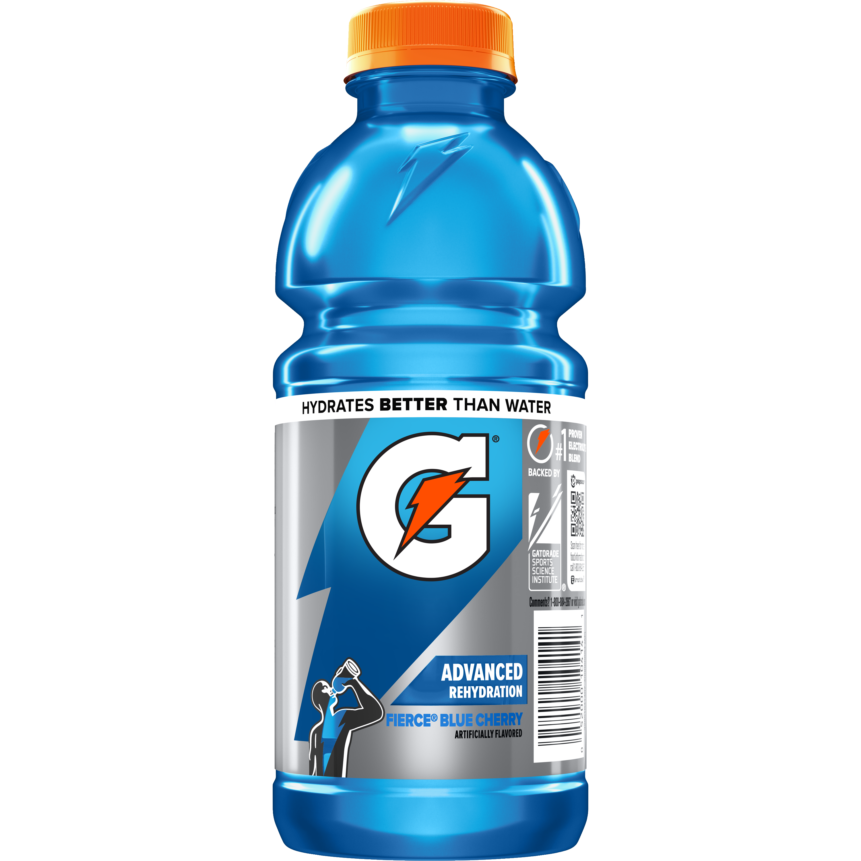 Gatorade, Fierce, Blue Cherry Artificially Flavored, Thirst Quencher thumbnail