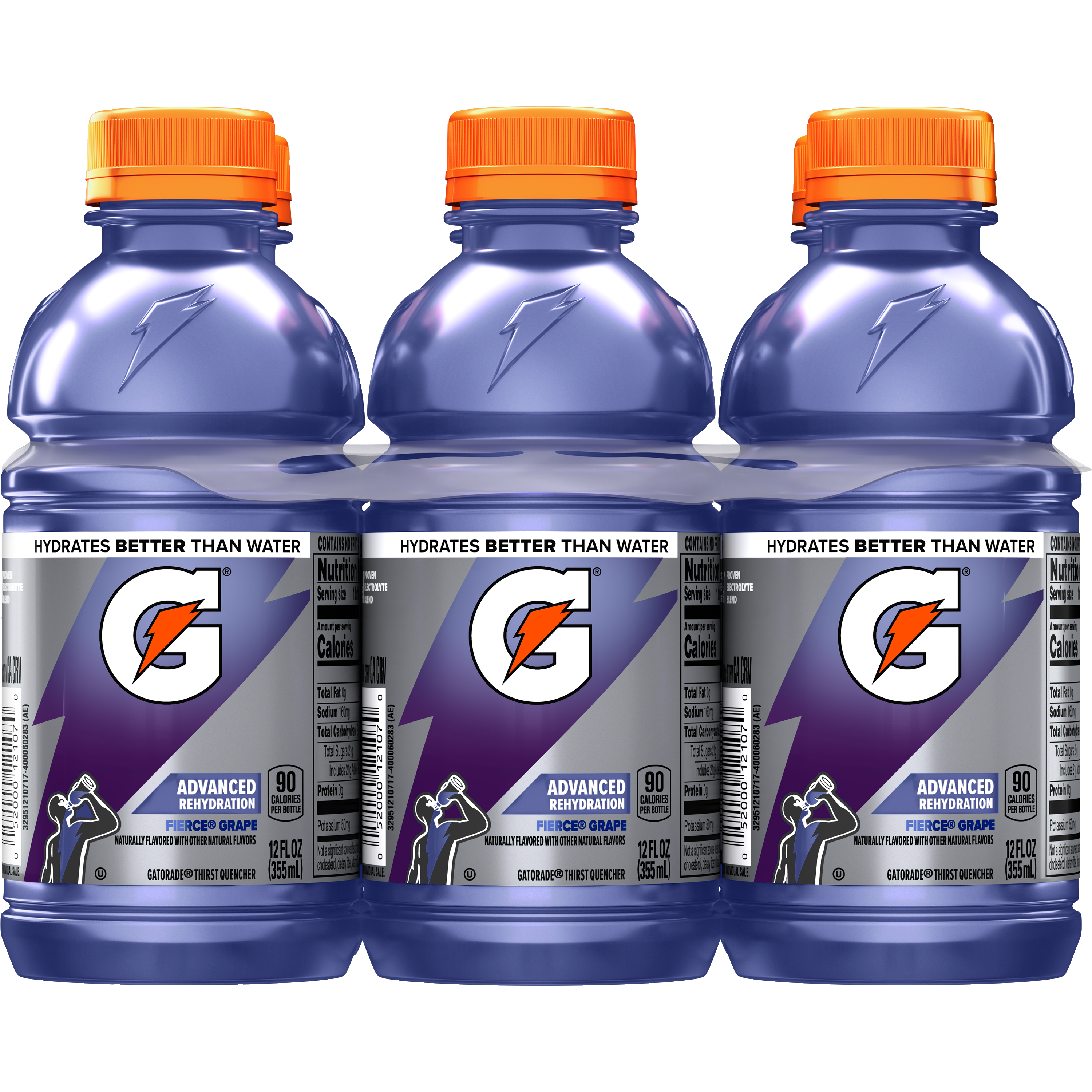 Gatorade, Fierce, Grape Flavored, Thirst Quencher