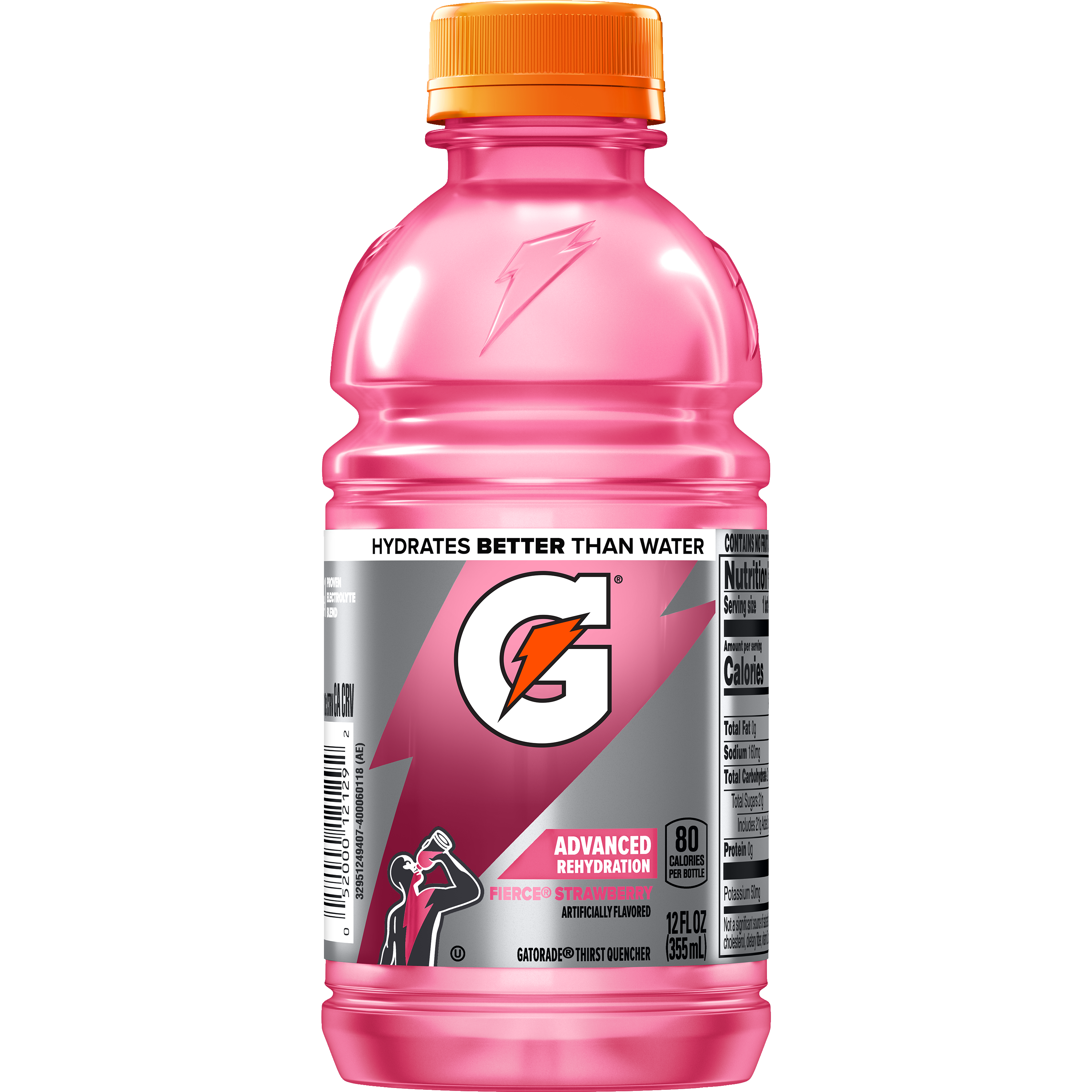 Gatorade, Fierce Strawberry Artificially Flavored, Thirst Quencher
