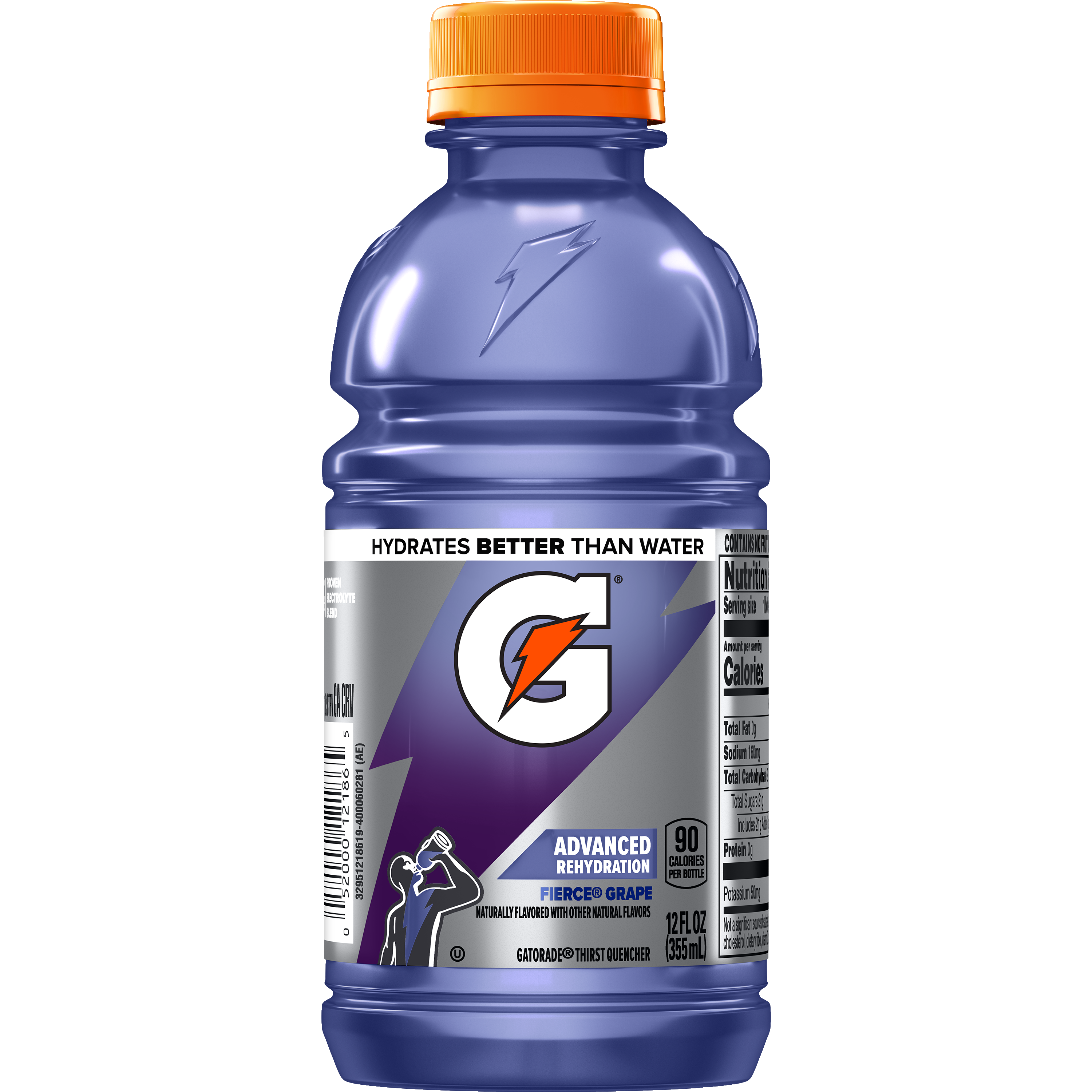 Gatorade, Fierce, Grape Flavored, Thirst Quencher