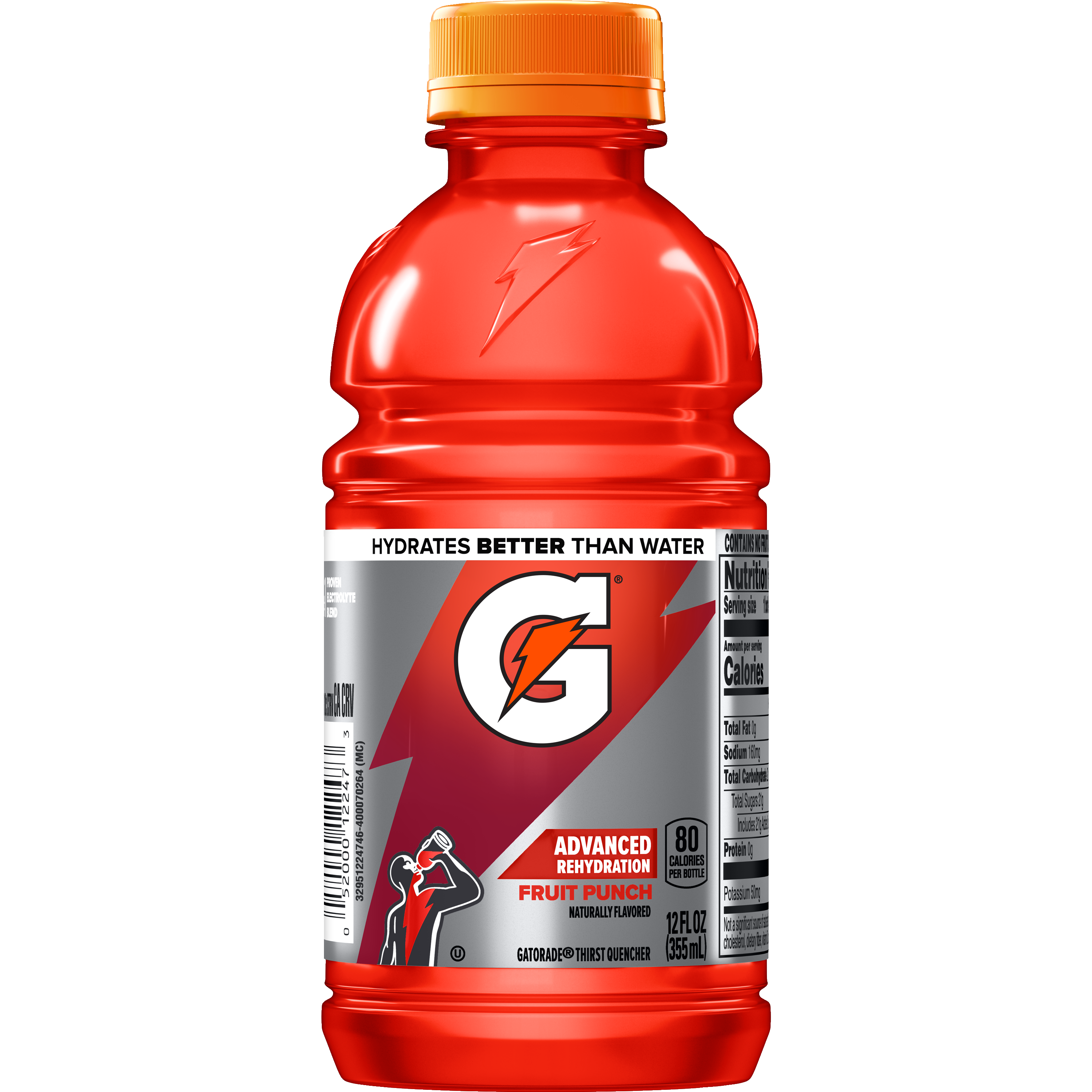 Gatorade, Fruit Punch Flavored, Thirst Quencher