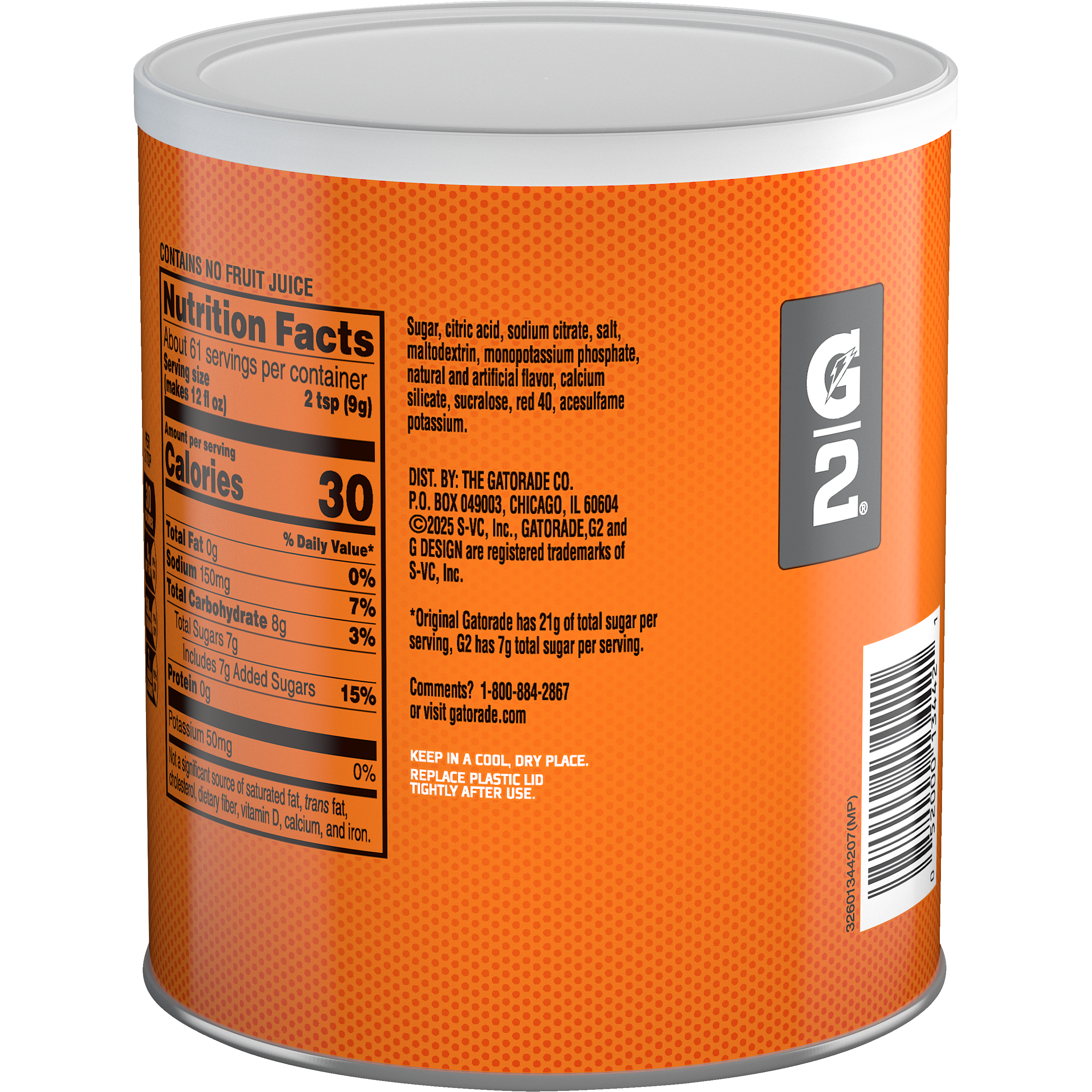 Gatorade, G2, Fruit Punch Artificially Flavored, Thirst Quencher Powder thumbnail