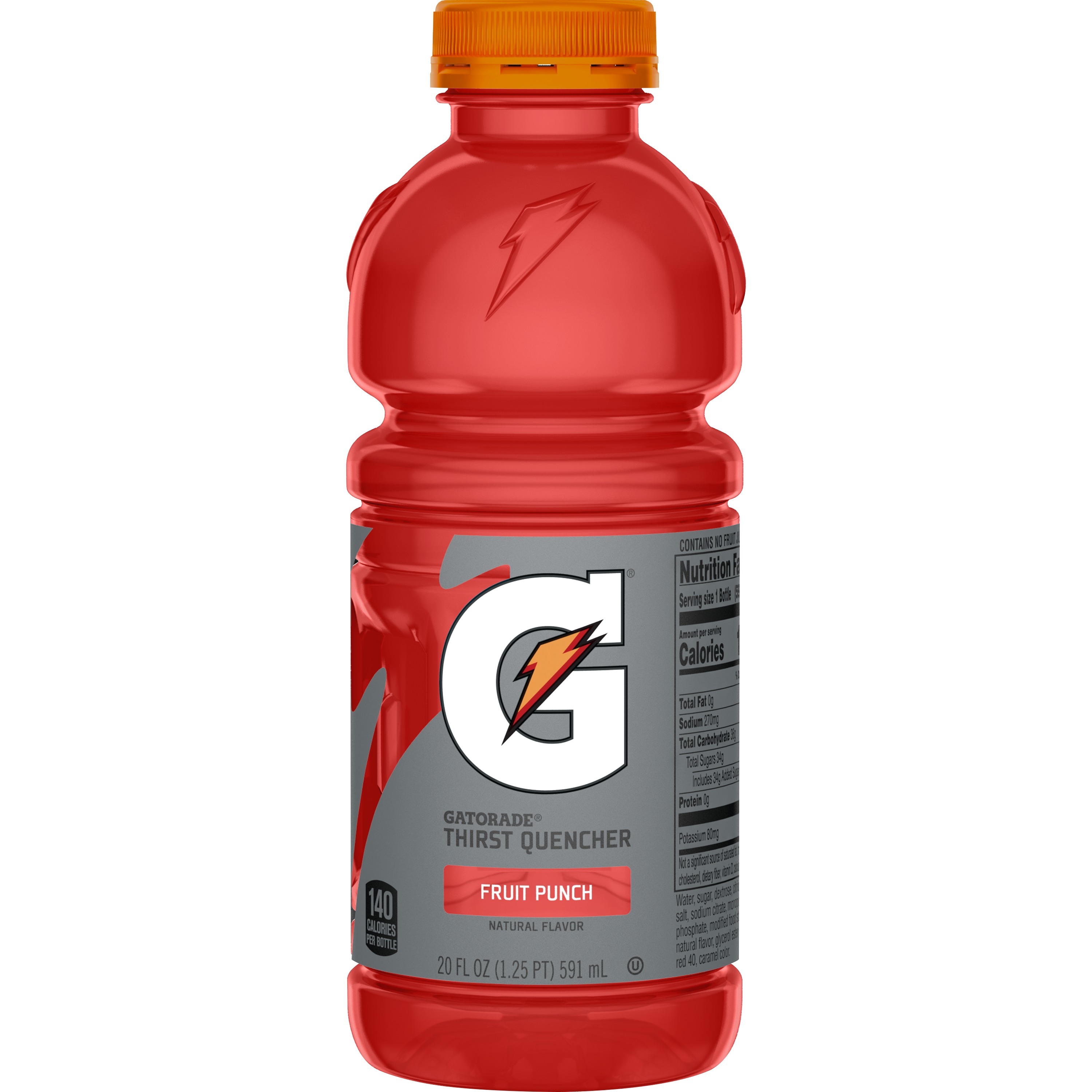 Gatorade, Fruit Punch Flavor, Thirst Quencher thumbnail