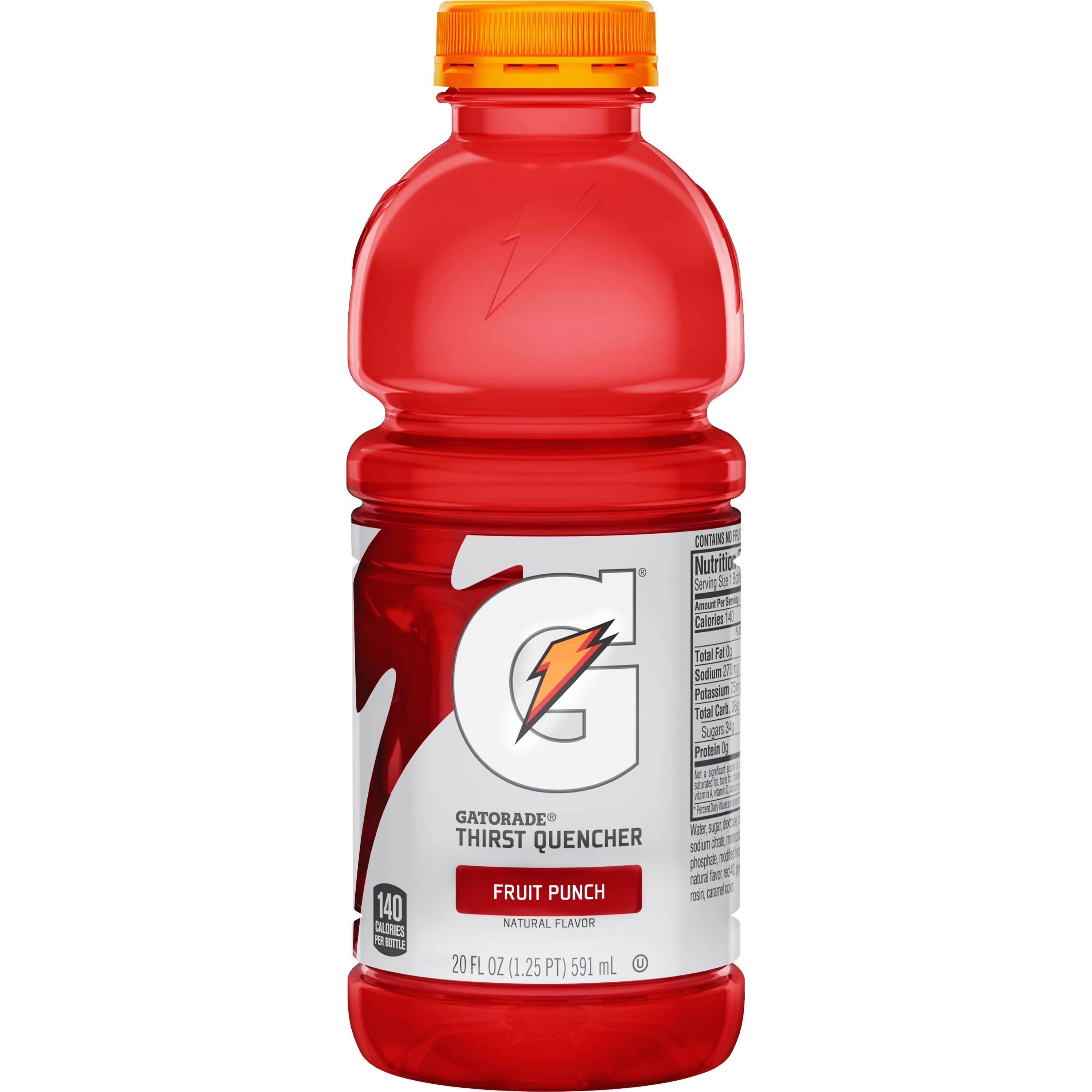 Gatorade, Fruit Punch Flavor, Thirst Quencher thumbnail