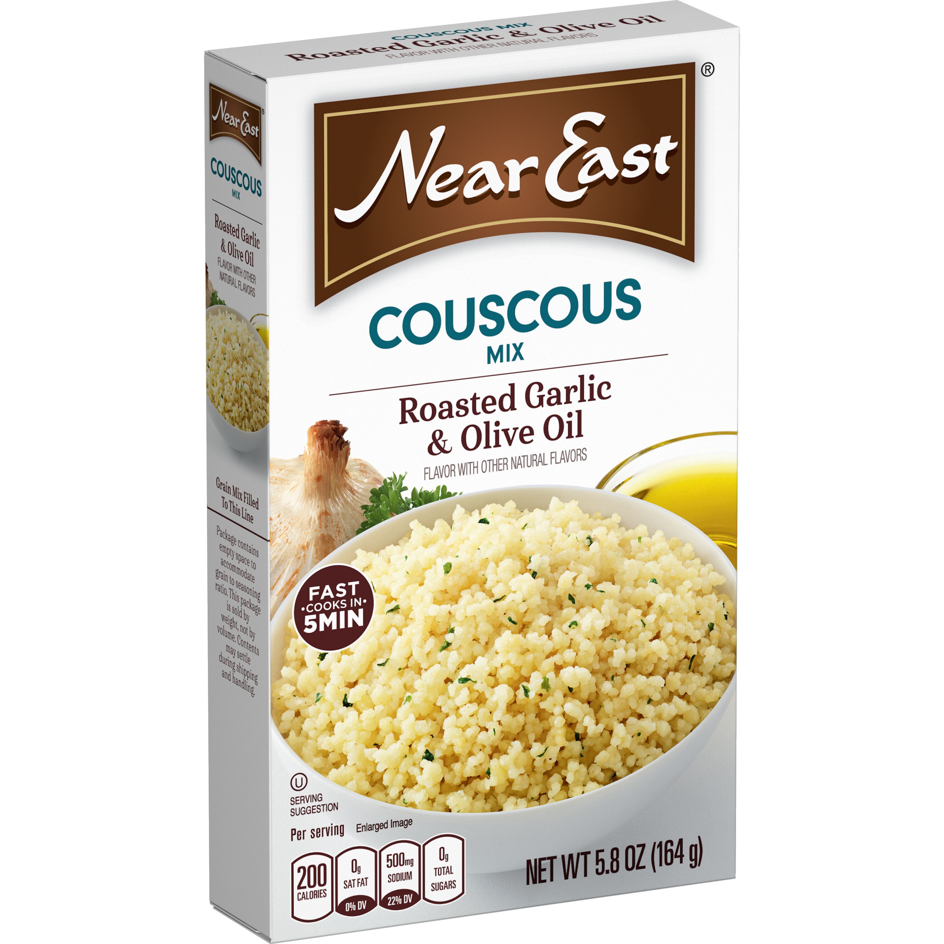 Near East, Roasted Garlic & Olive Oil Flavor, Couscous Mix thumbnail