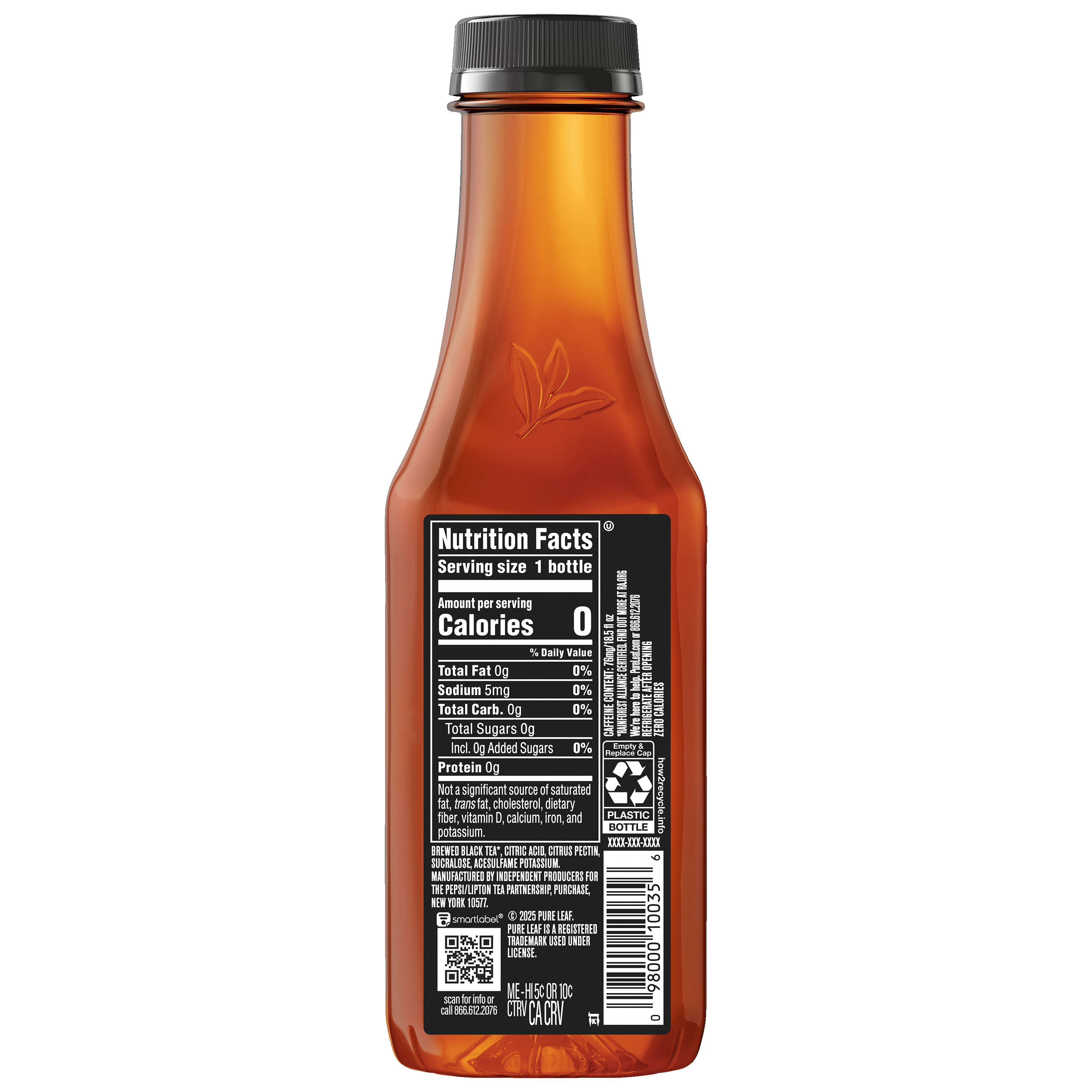 Pure Leaf, Zero Sugar Sweet Tea, Real Brewed Tea thumbnail