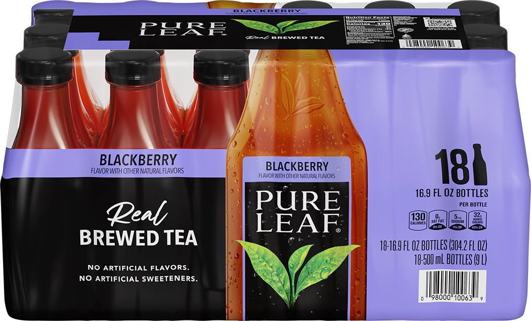Pure Leaf, Blackberry Flavor, Real Brewed Tea thumbnail