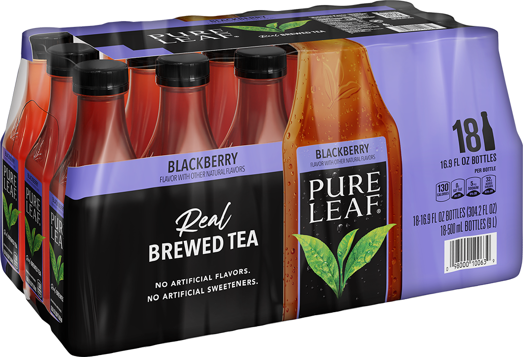 Pure Leaf, Blackberry Flavor, Real Brewed Tea thumbnail
