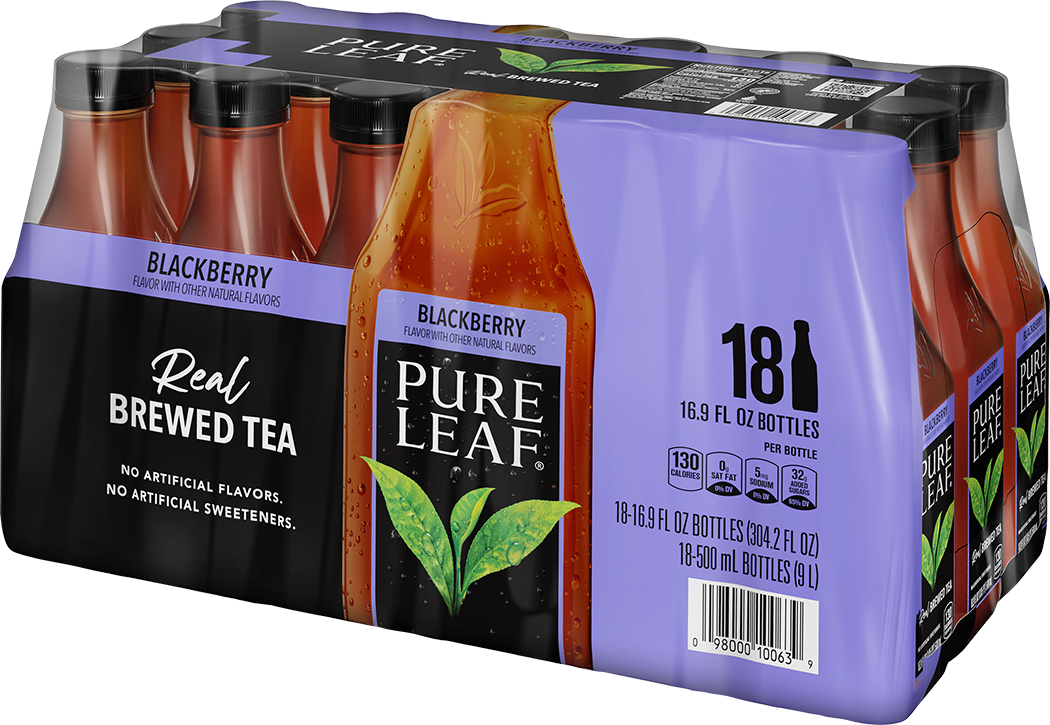 Pure Leaf, Blackberry Flavor, Real Brewed Tea thumbnail