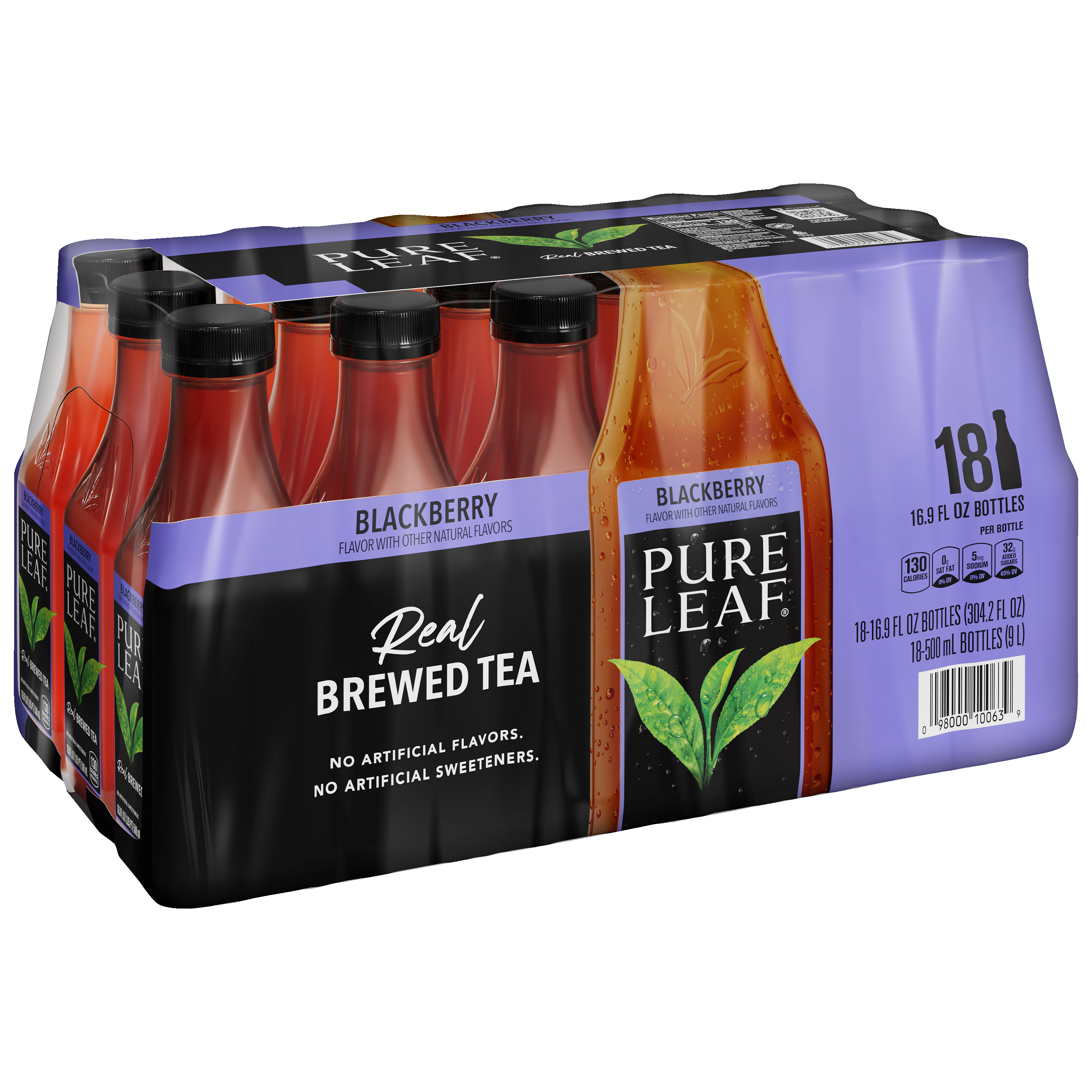 Pure Leaf, Blackberry Flavor, Real Brewed Tea thumbnail