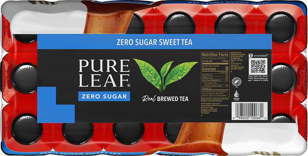 Pure Leaf, Zero Sugar Sweet Tea, Real Brewed Tea thumbnail