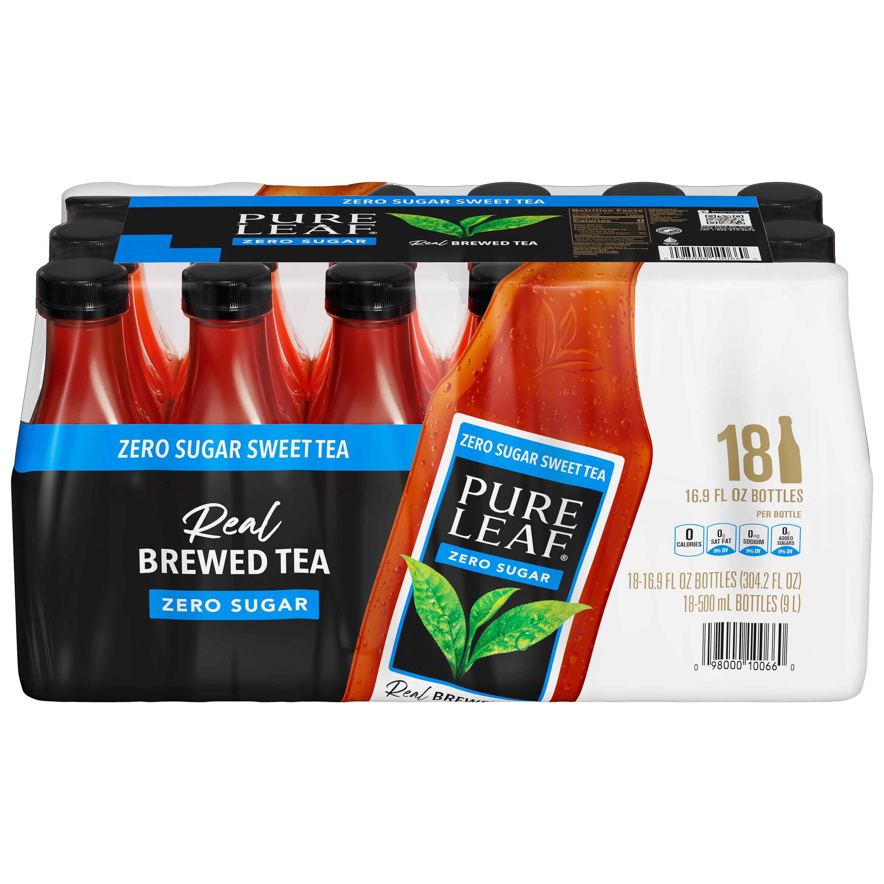 Pure Leaf, Zero Sugar Sweet Tea, Real Brewed Tea
