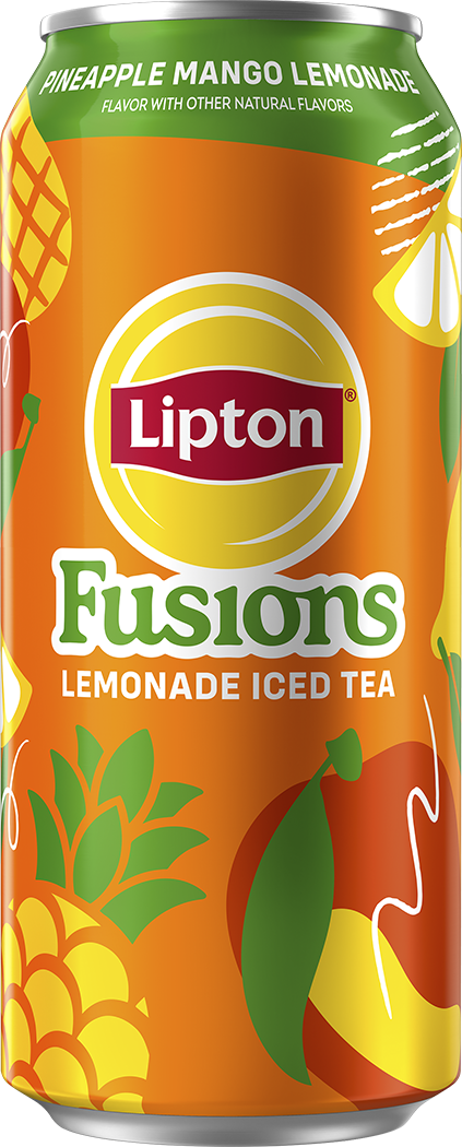 Lipton, Fusions, Pineapple Mango Lemonade Flavor, Lemonade Iced Tea thumbnail