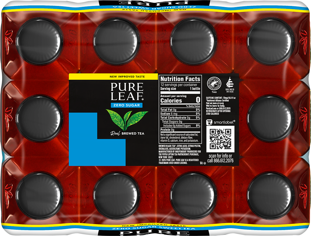 Pure Leaf, Zero Sugar Sweet Tea, Real Brewed Tea thumbnail