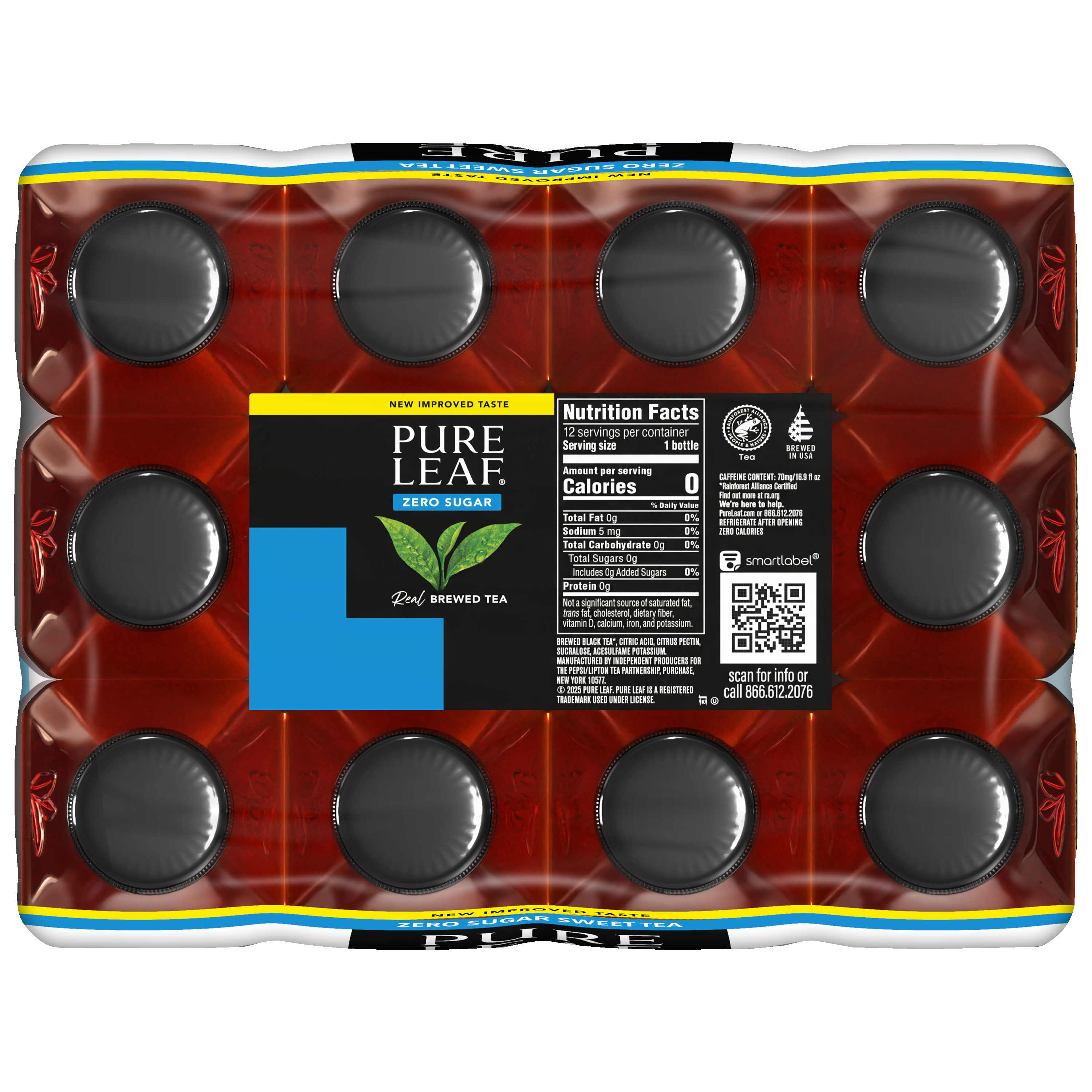 Pure Leaf, Zero Sugar Sweet Tea, Real Brewed Tea thumbnail