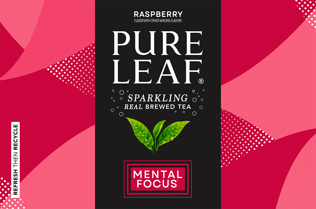 Pure Leaf, Raspberry Flavor, Sparkling Real Brewed Tea thumbnail