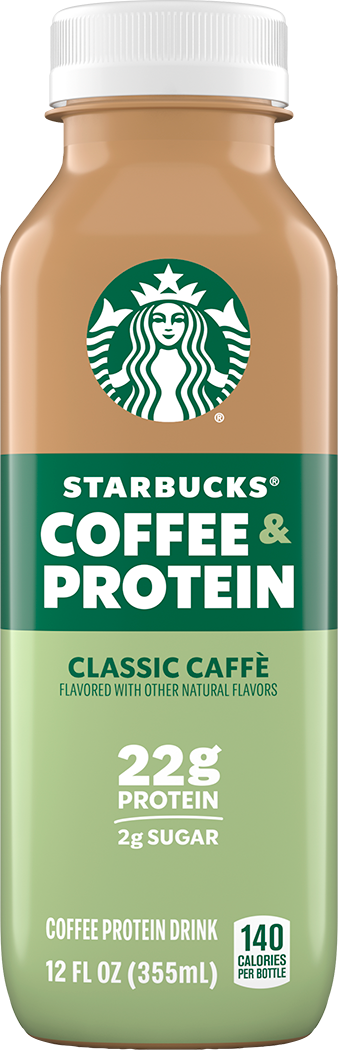 Starbucks, Coffee & Protein, Classic Caffe Flavored, Coffee Protein Drink thumbnail