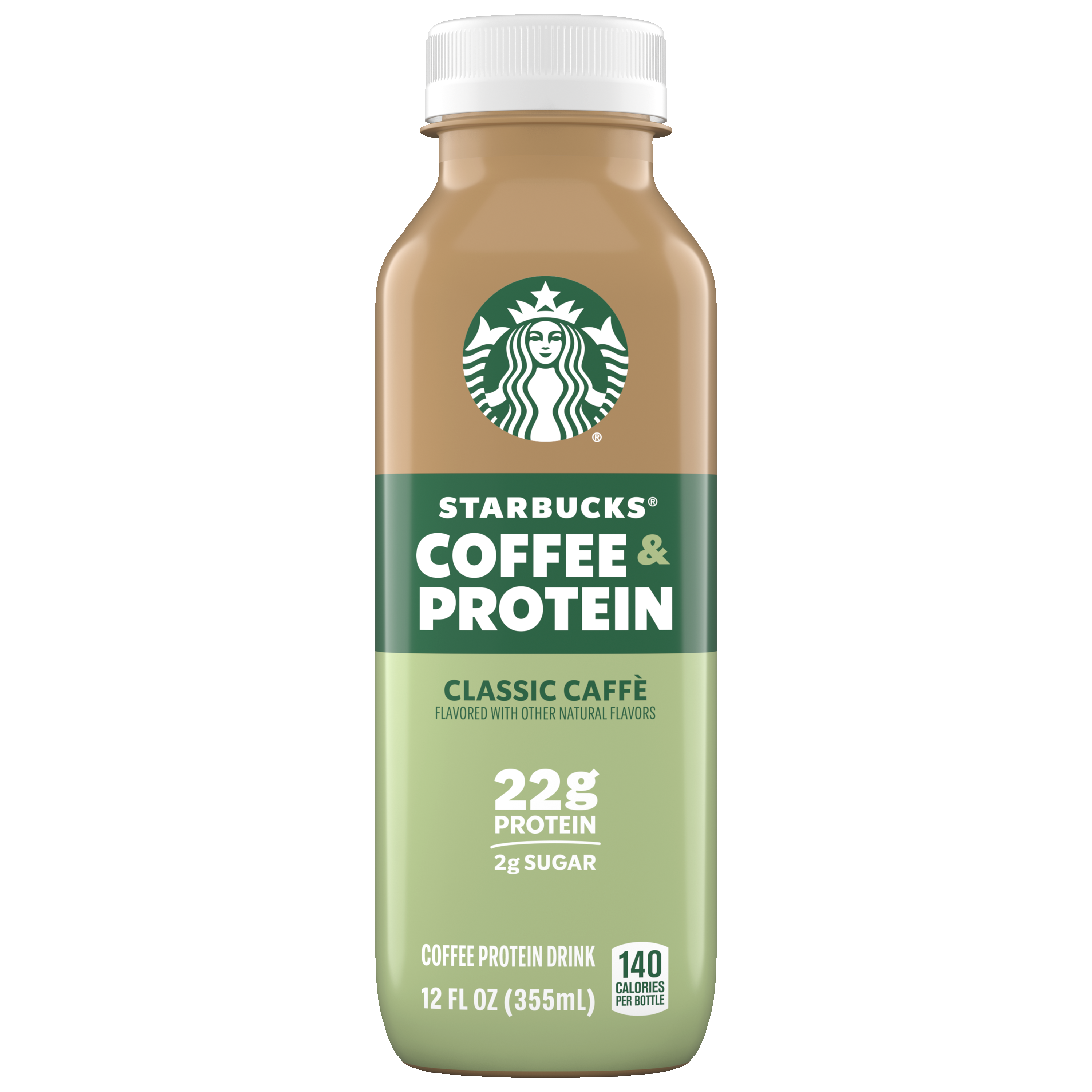 Starbucks, Coffee & Protein, Classic Caffe Flavored, Coffee Protein Drink