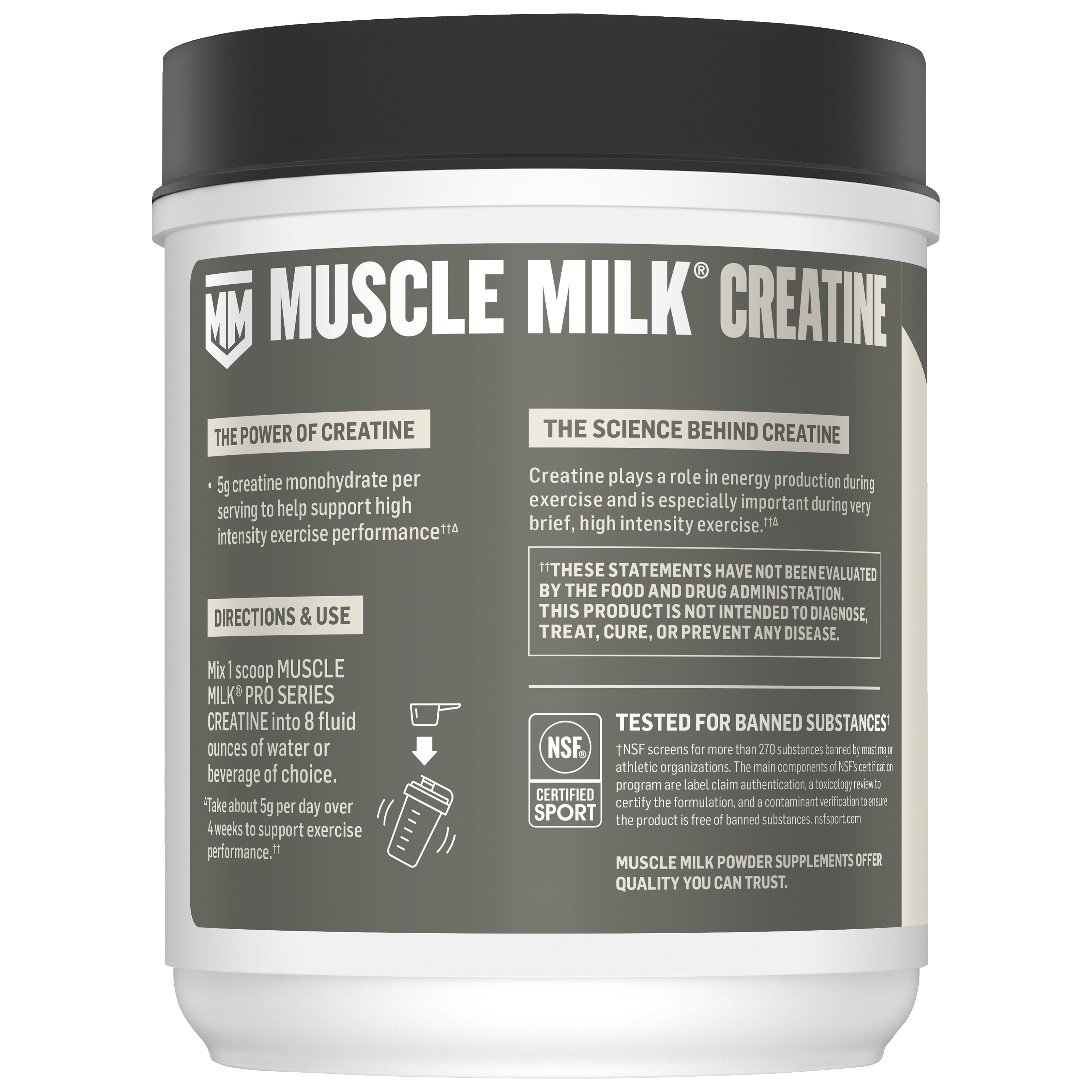 Muscle Milk, Pro Series, Unflavored, Creatine Dietary Supplement thumbnail