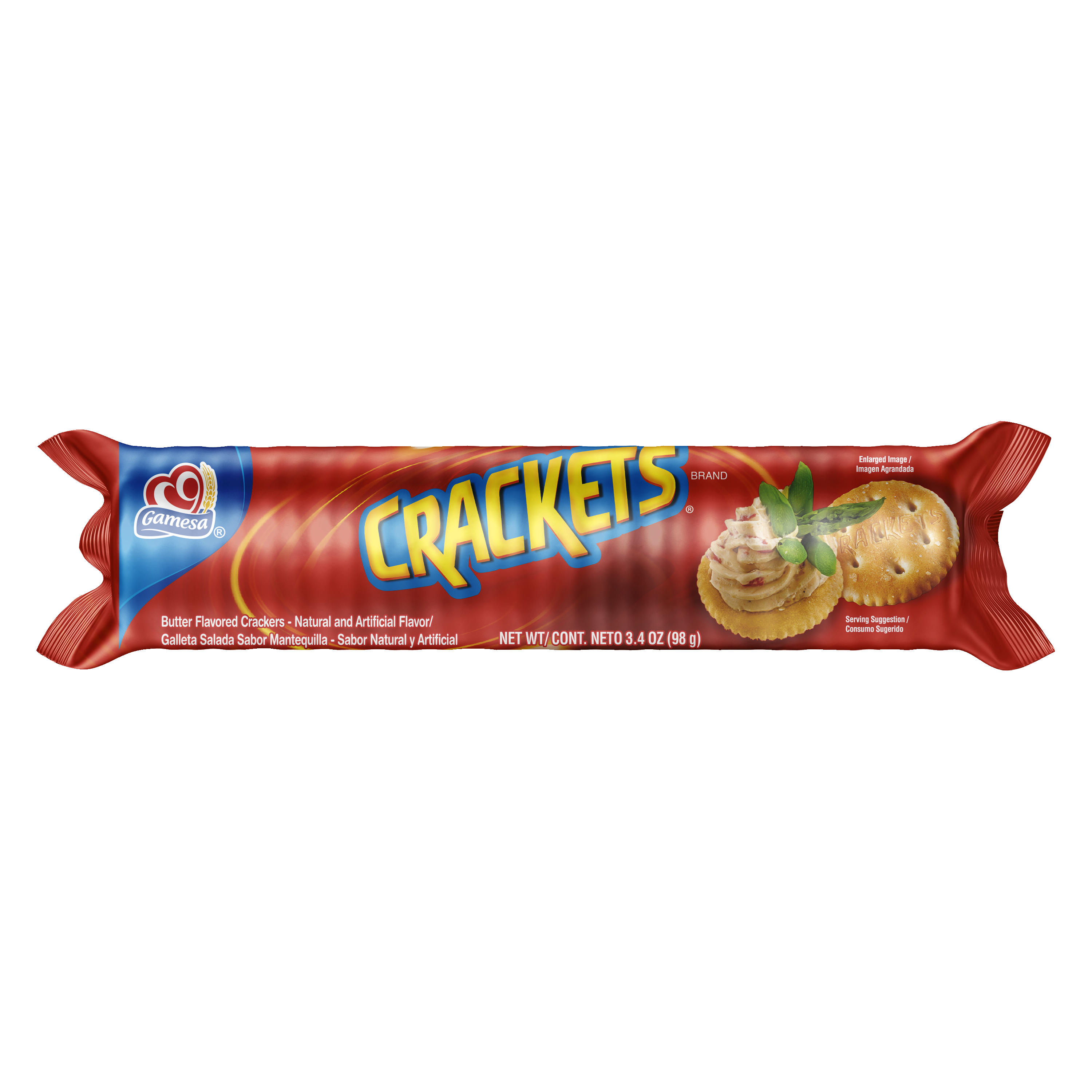 Gamesa, Butter Flavored Crackers Natural And Artificial Flavor, Crackets