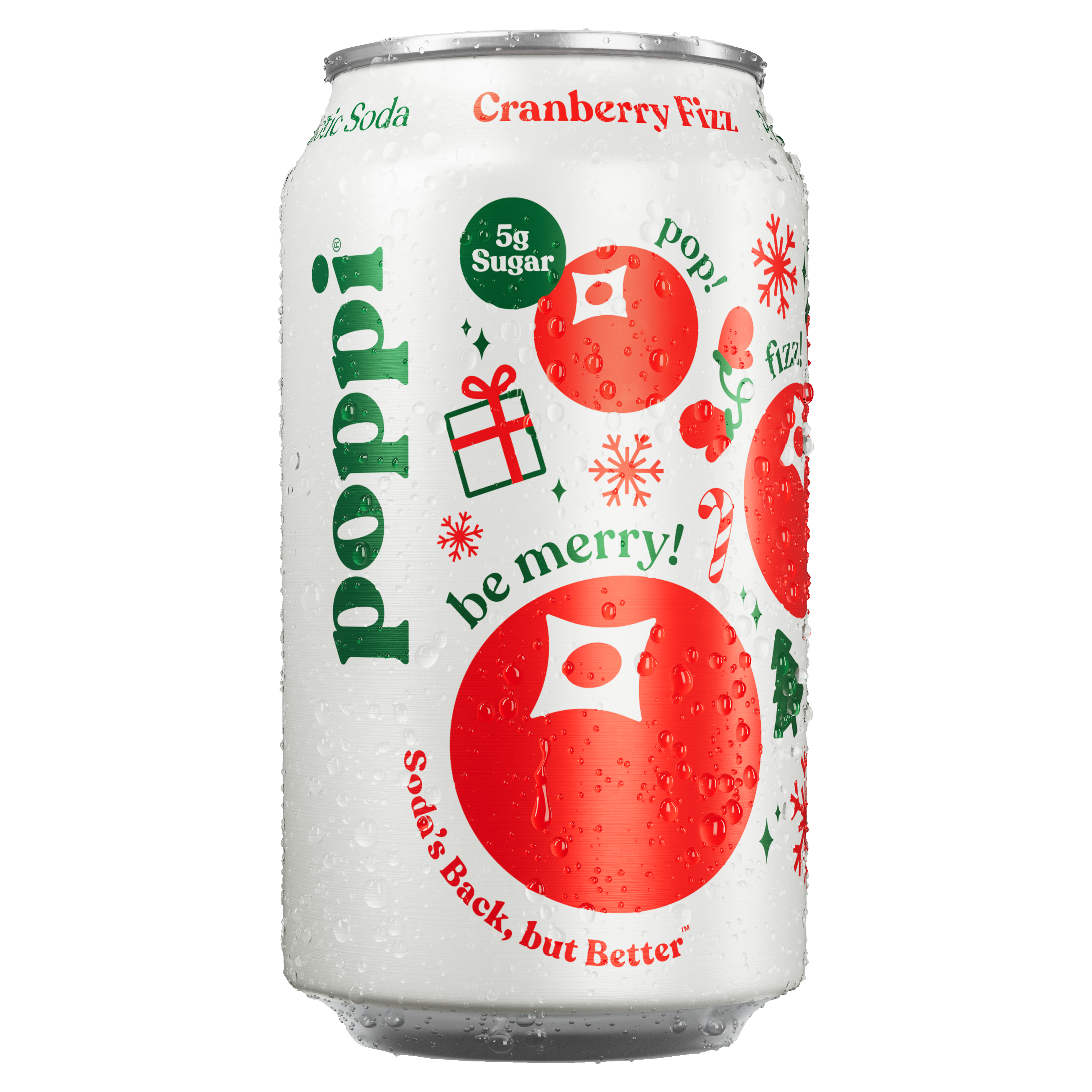 poppi, Cranberry Fizz, Prebiotic Soda thumbnail