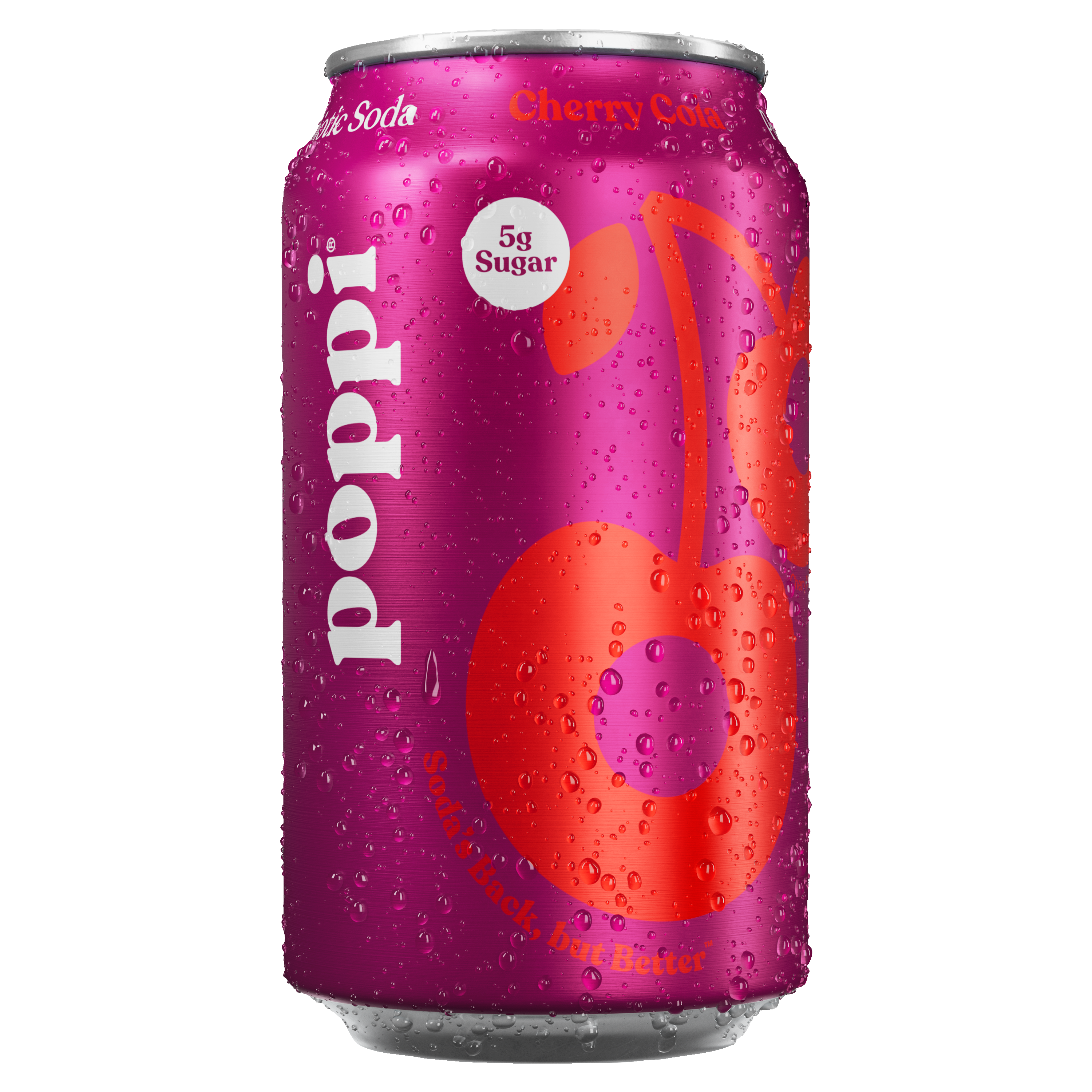 poppi, Cherry Cola Flavored, Prebiotic Soda thumbnail
