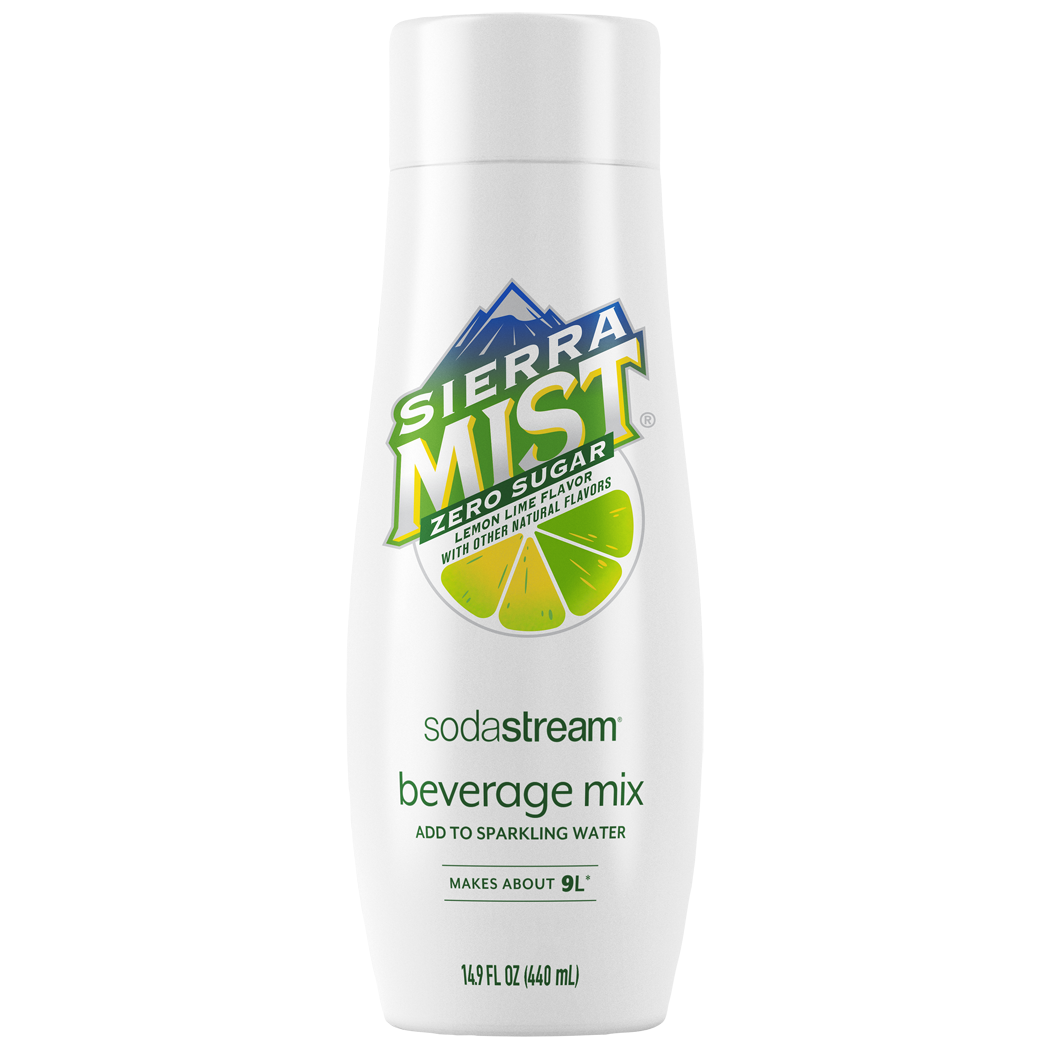 SodaStream, Sierra Mist, Zero Sugar, Lemon-Lime Flavor, Beverage Mix thumbnail