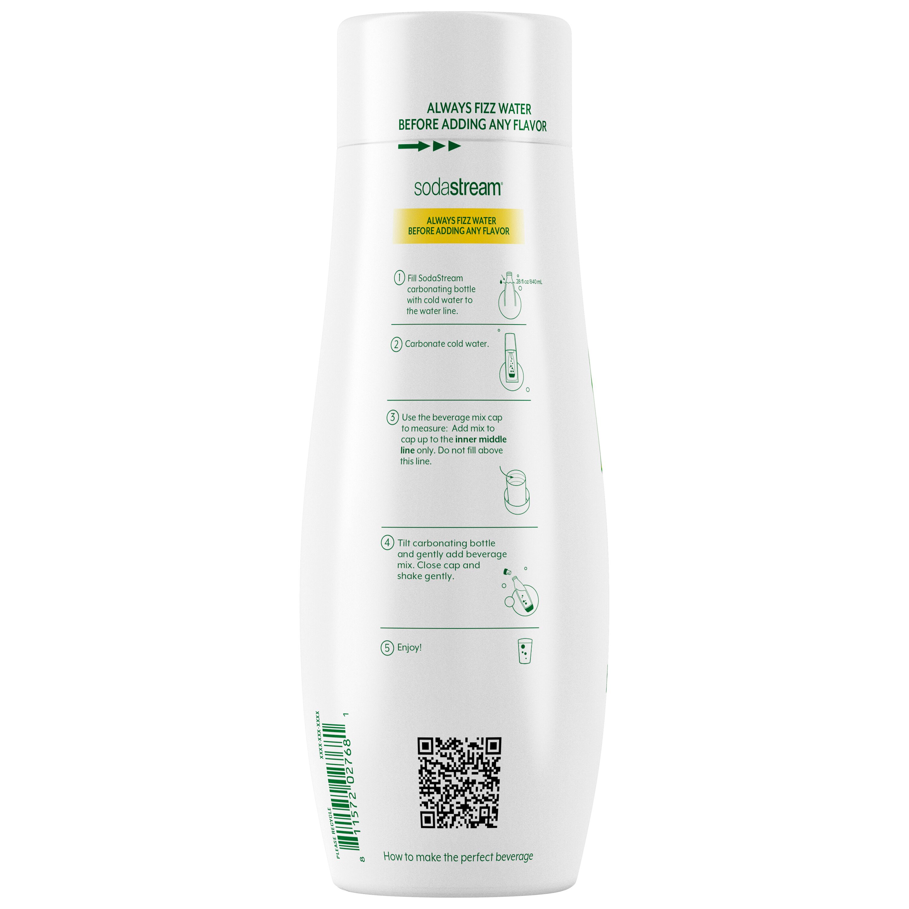 SodaStream, Sierra Mist, Zero Sugar, Lemon-Lime Flavor, Beverage Mix thumbnail