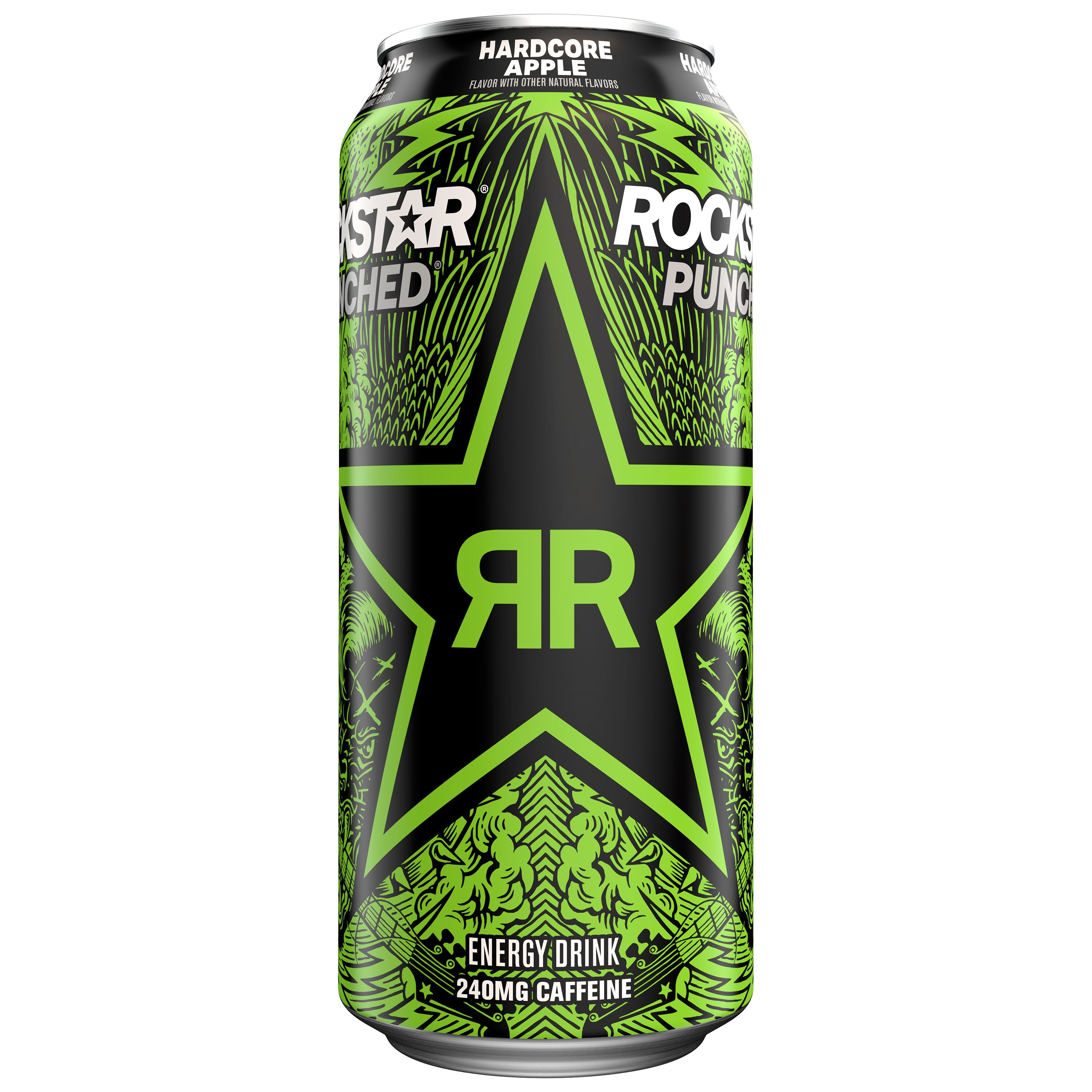 Rockstar, Punched, Hardcore, Apple Flavor, Energy Drink thumbnail