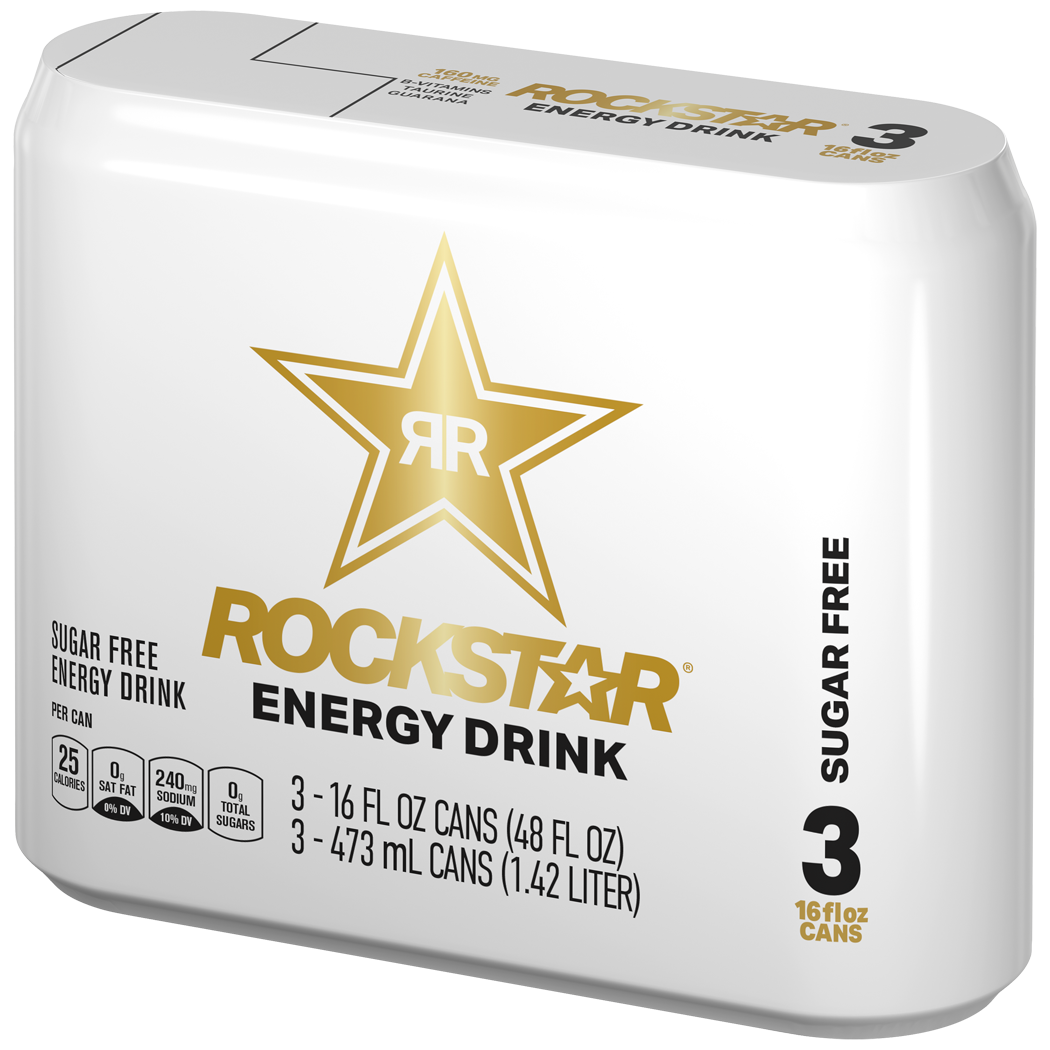 Rockstar, Sugar Free, Energy Drink