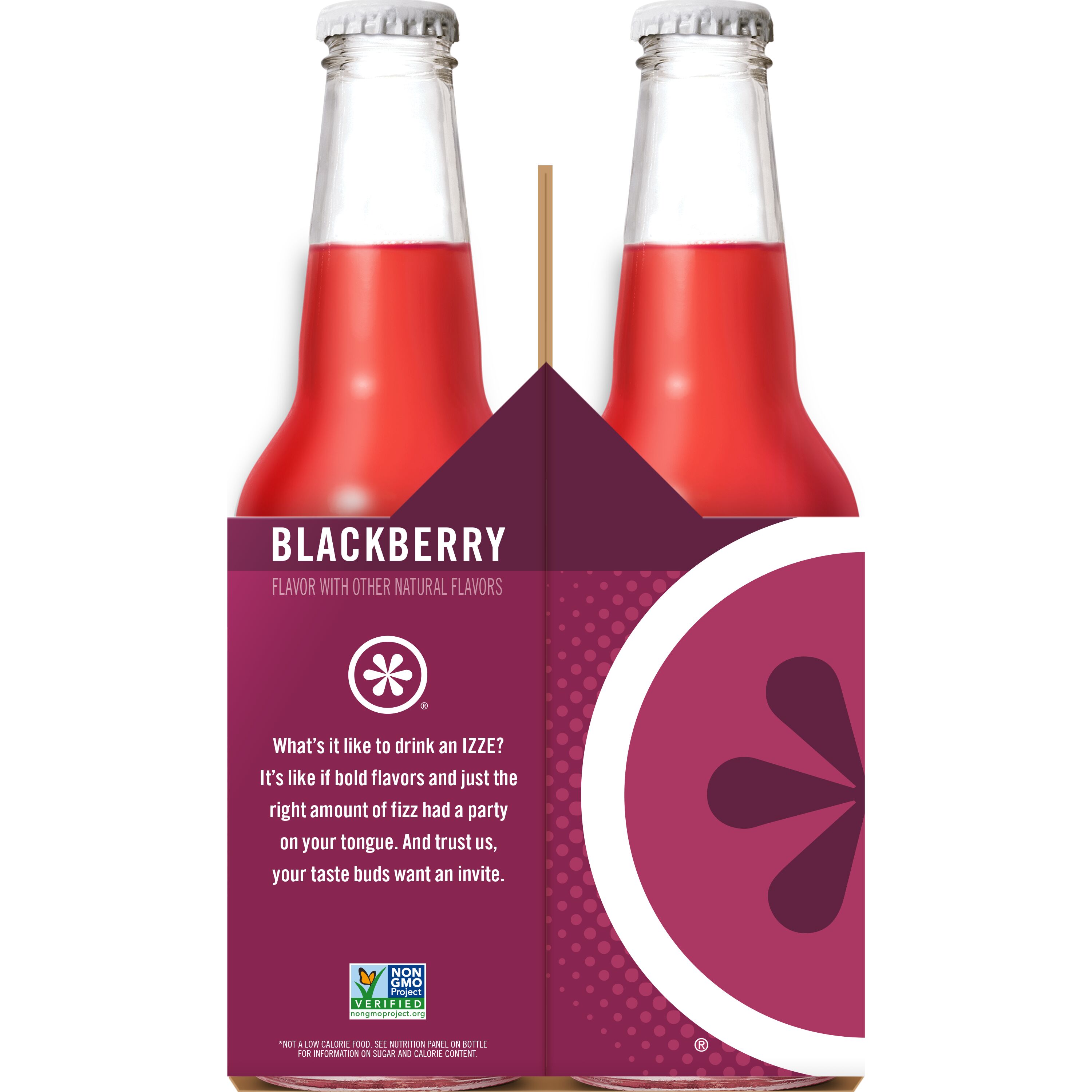Izze, Blackberry Flavored, Sparkling Juice Beverage thumbnail