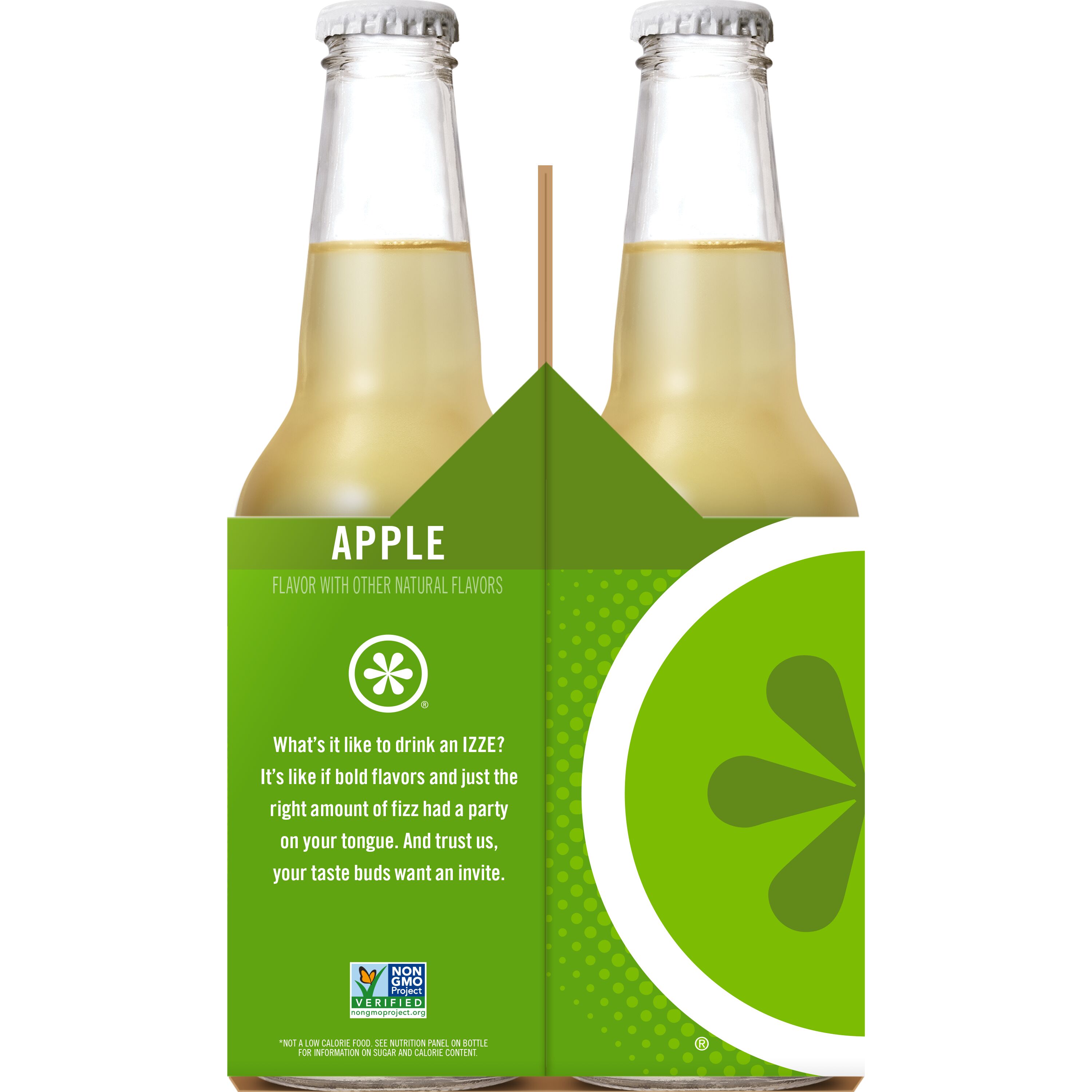 Izze, Apple Flavored, Sparkling Juice Beverage thumbnail