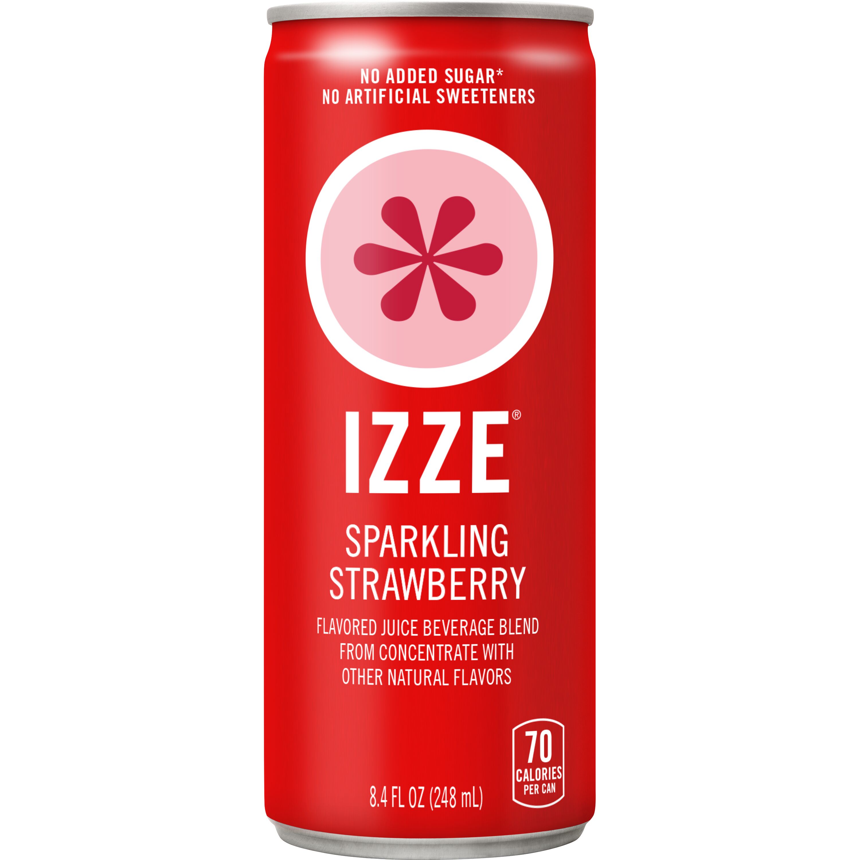 Izze, Strawberry Flavored, Sparkling Juice Beverage thumbnail