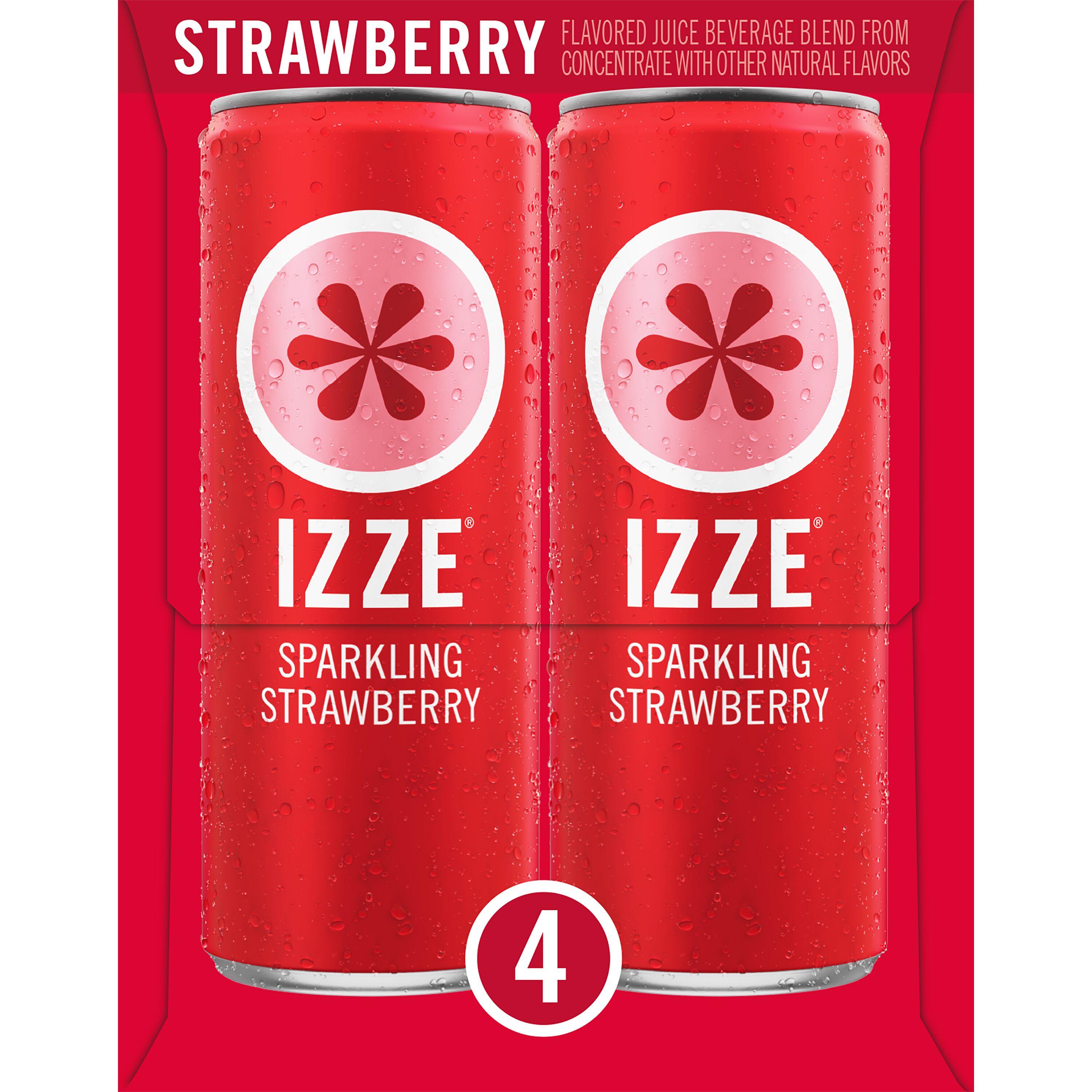 Izze, Strawberry Flavored, Sparkling Juice Beverage thumbnail