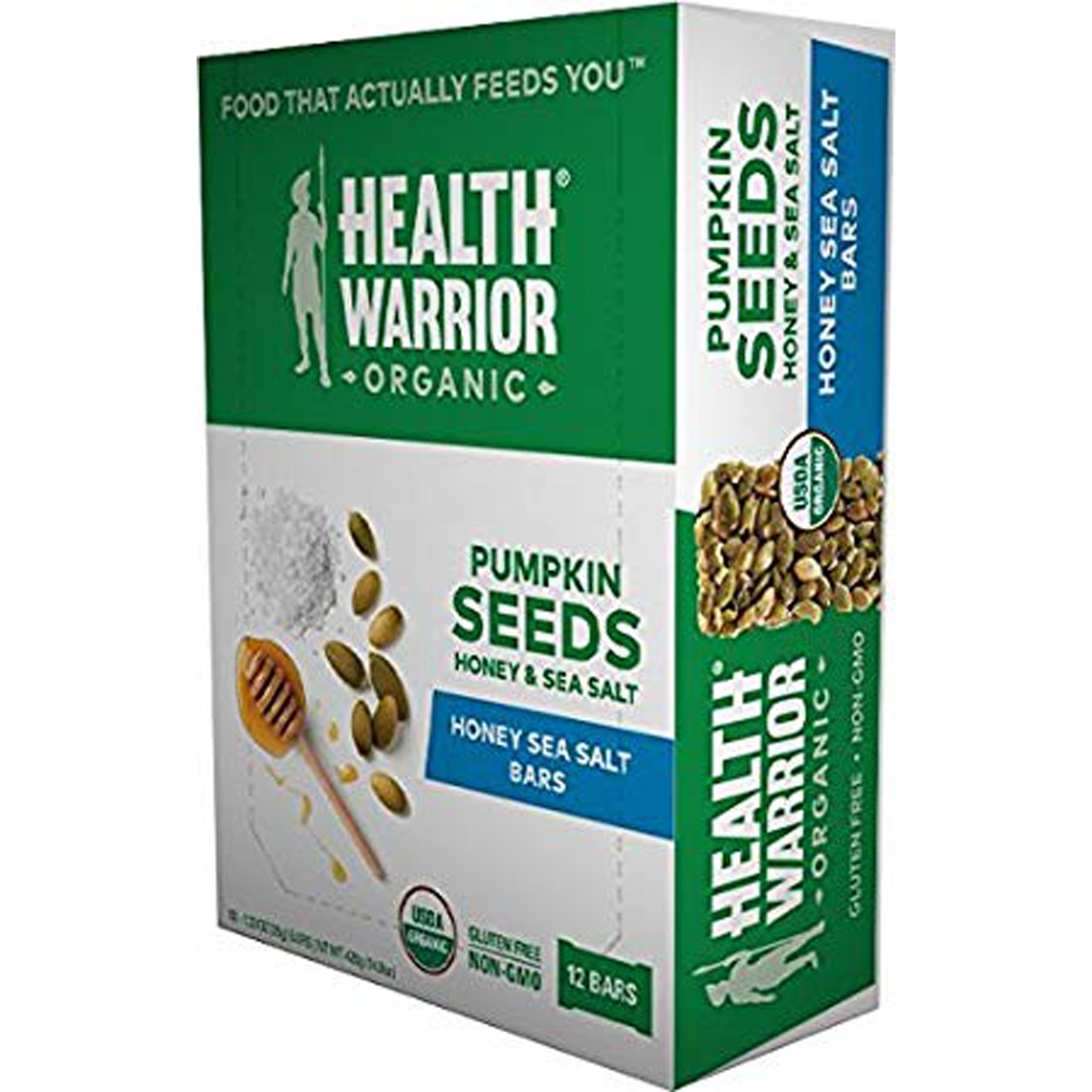 Health Warrior, Honey Sea Salt, Pumpkin Seed Protein Bar thumbnail