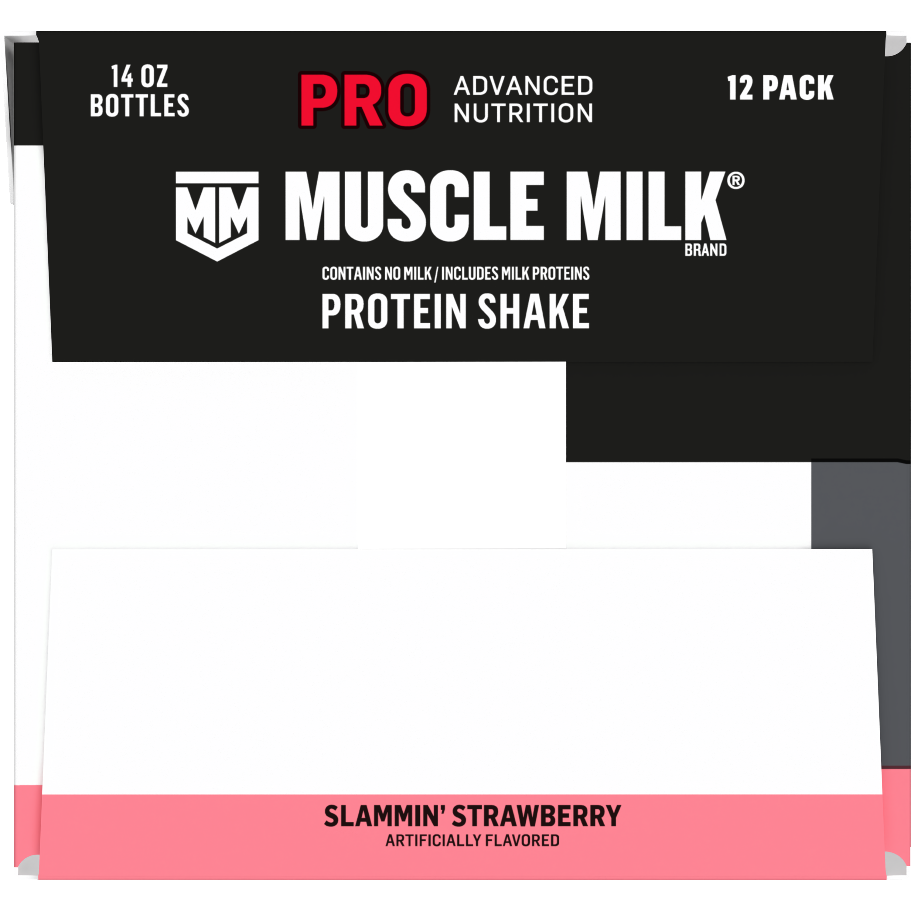 Muscle Milk, Pro Advanced Nutrition, Slammin' Strawberry Artificially Flavored, Protein Shake thumbnail