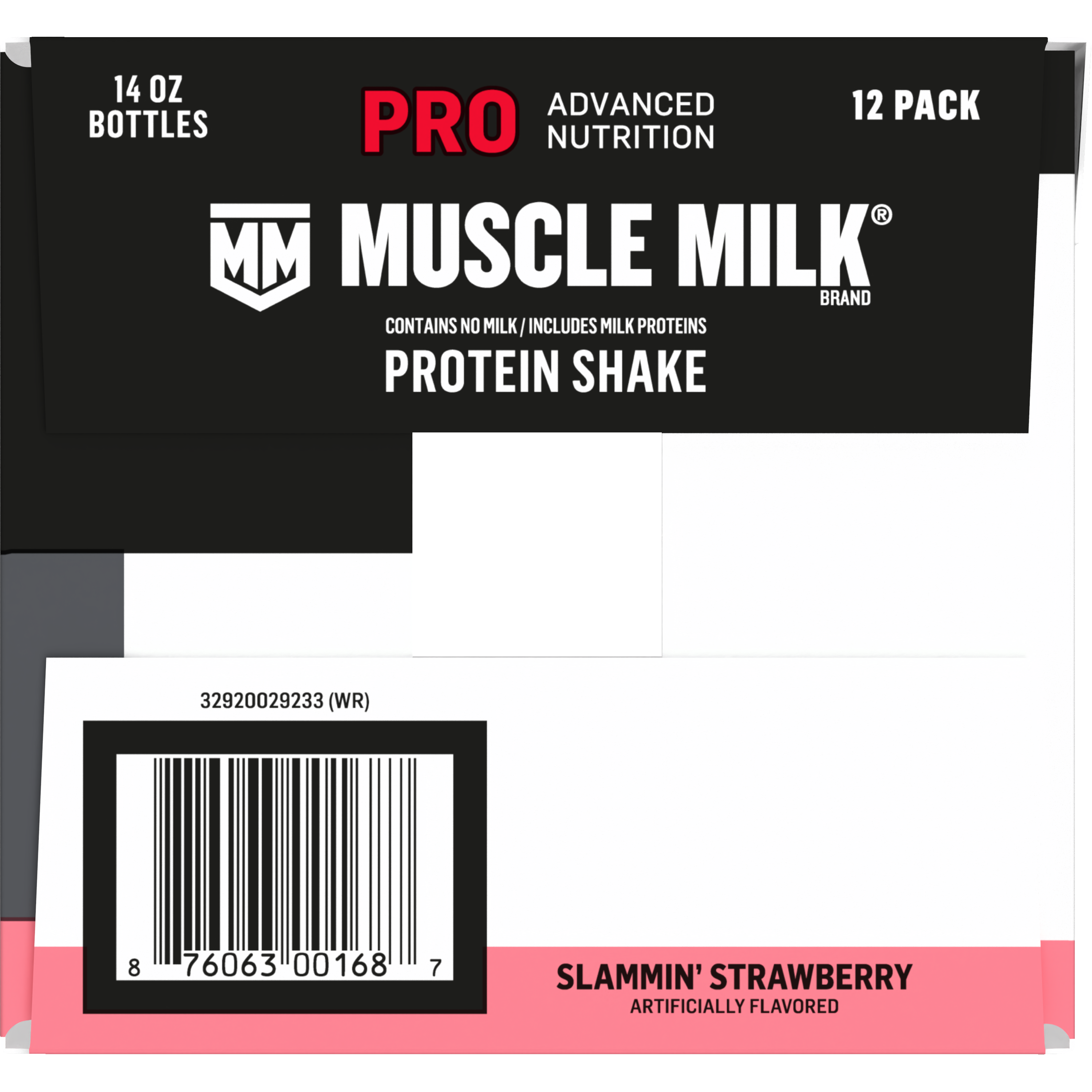 Muscle Milk, Pro Advanced Nutrition, Slammin' Strawberry Artificially Flavored, Protein Shake thumbnail