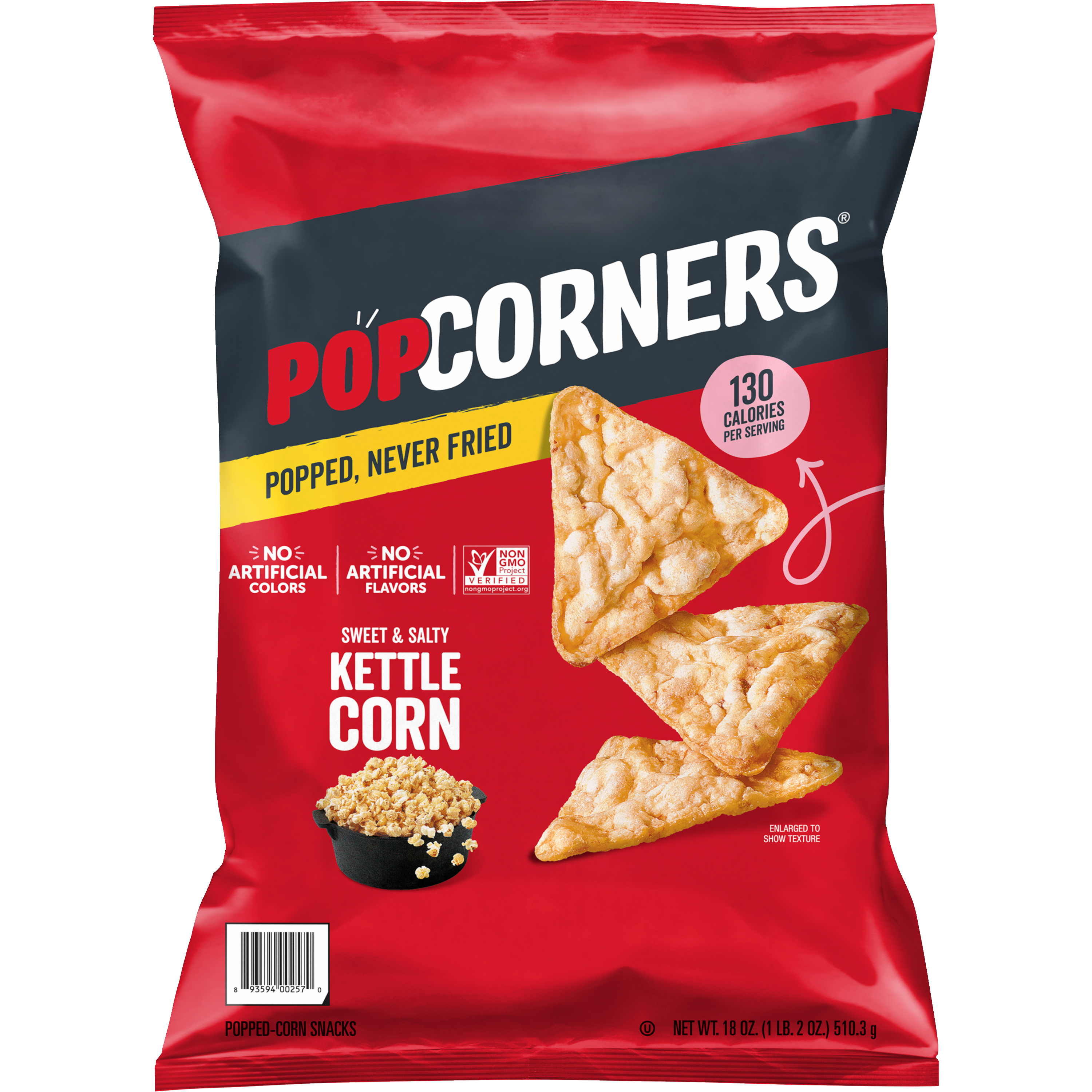 PopCorners, Sweet & Salty Kettle Corn, Popped-Corn Snacks