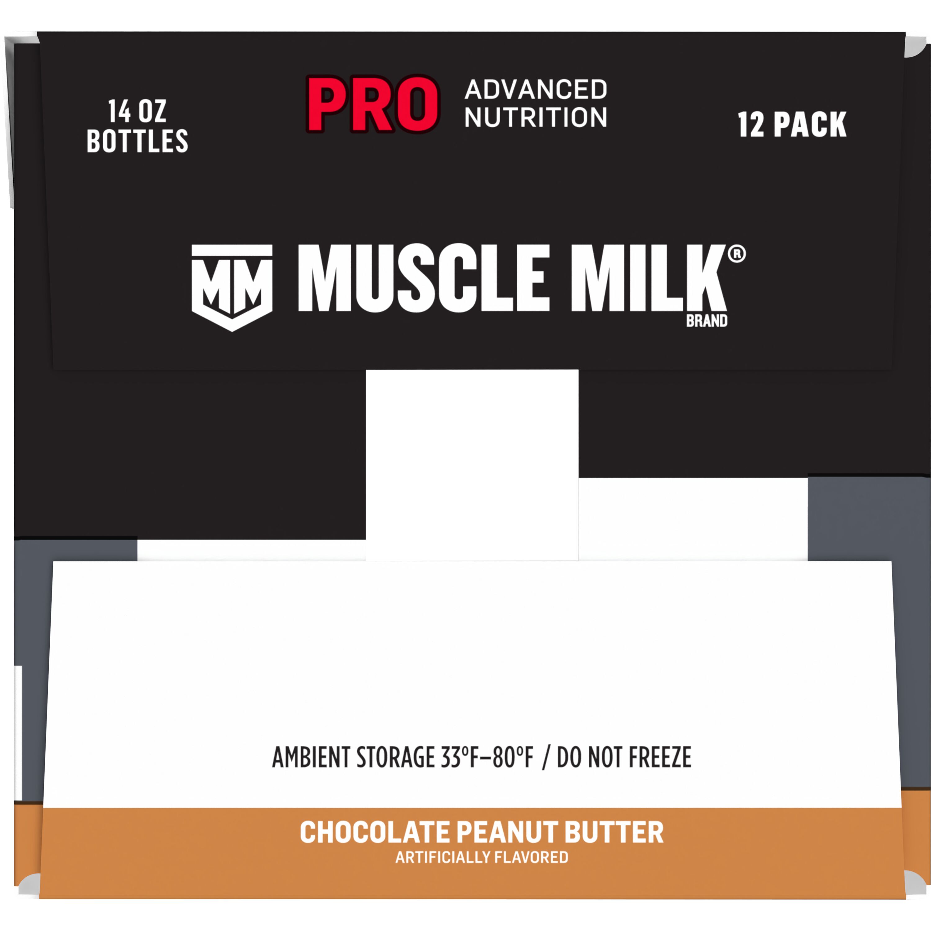 Muscle Milk, Pro Advanced Nutrition, Chocolate Peanut Butter Artificially Flavored, Protein Shake thumbnail
