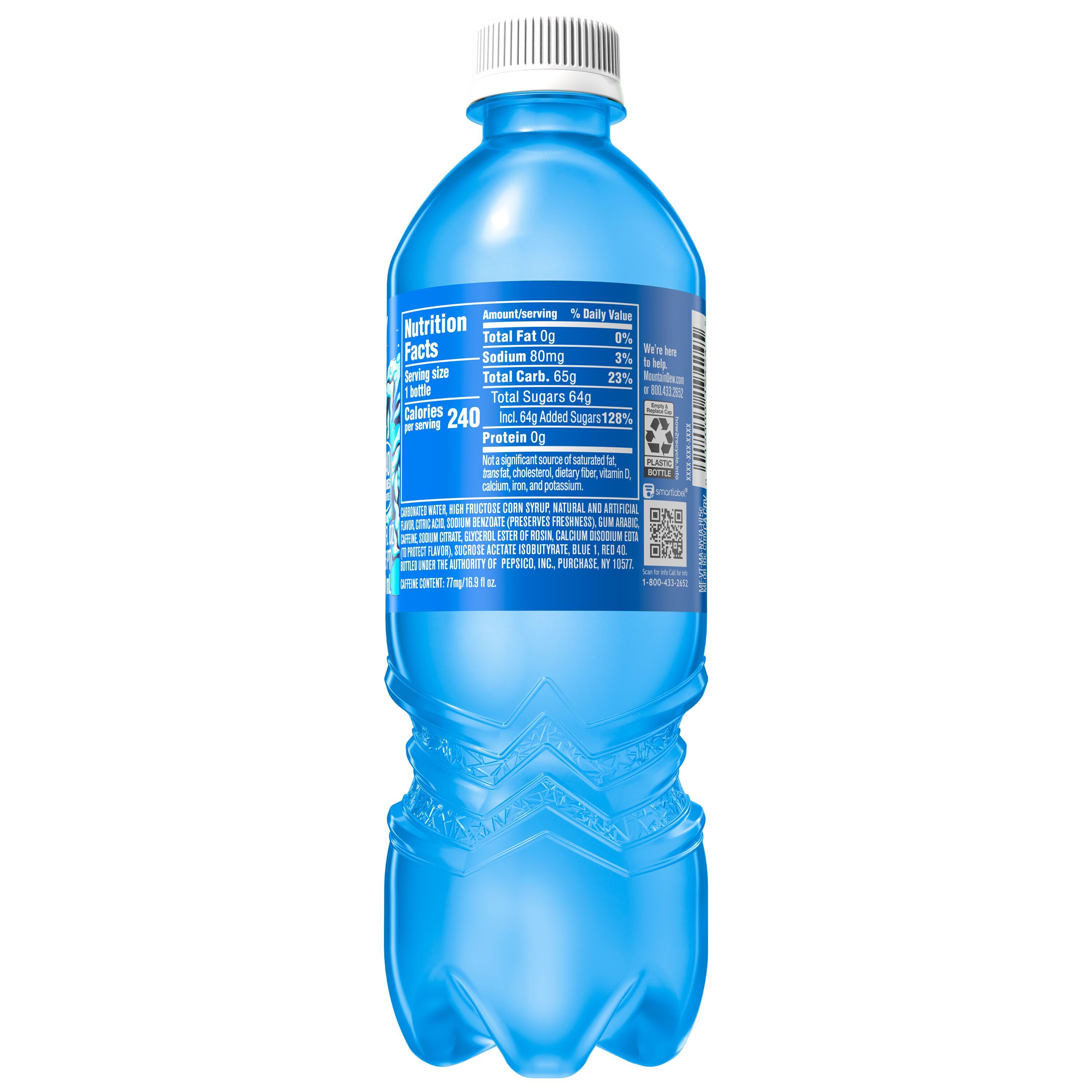 Mountain Dew, Frost Bite, Naturally & Artificially Flavored Dew thumbnail